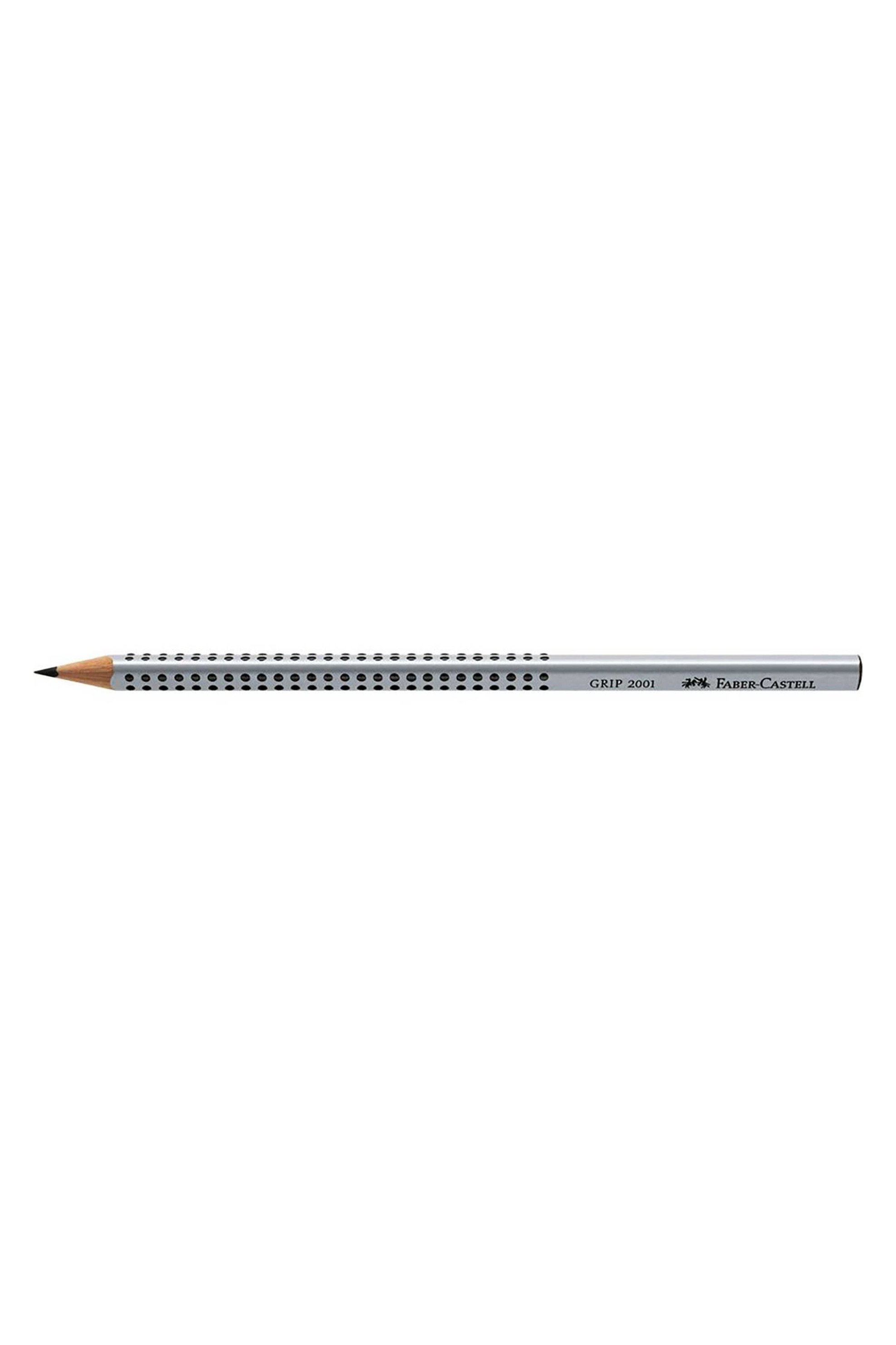 FABER-CASTELL Faber-Castell μολύβι "Grip 2001 Β" Γκρι - 077117001/