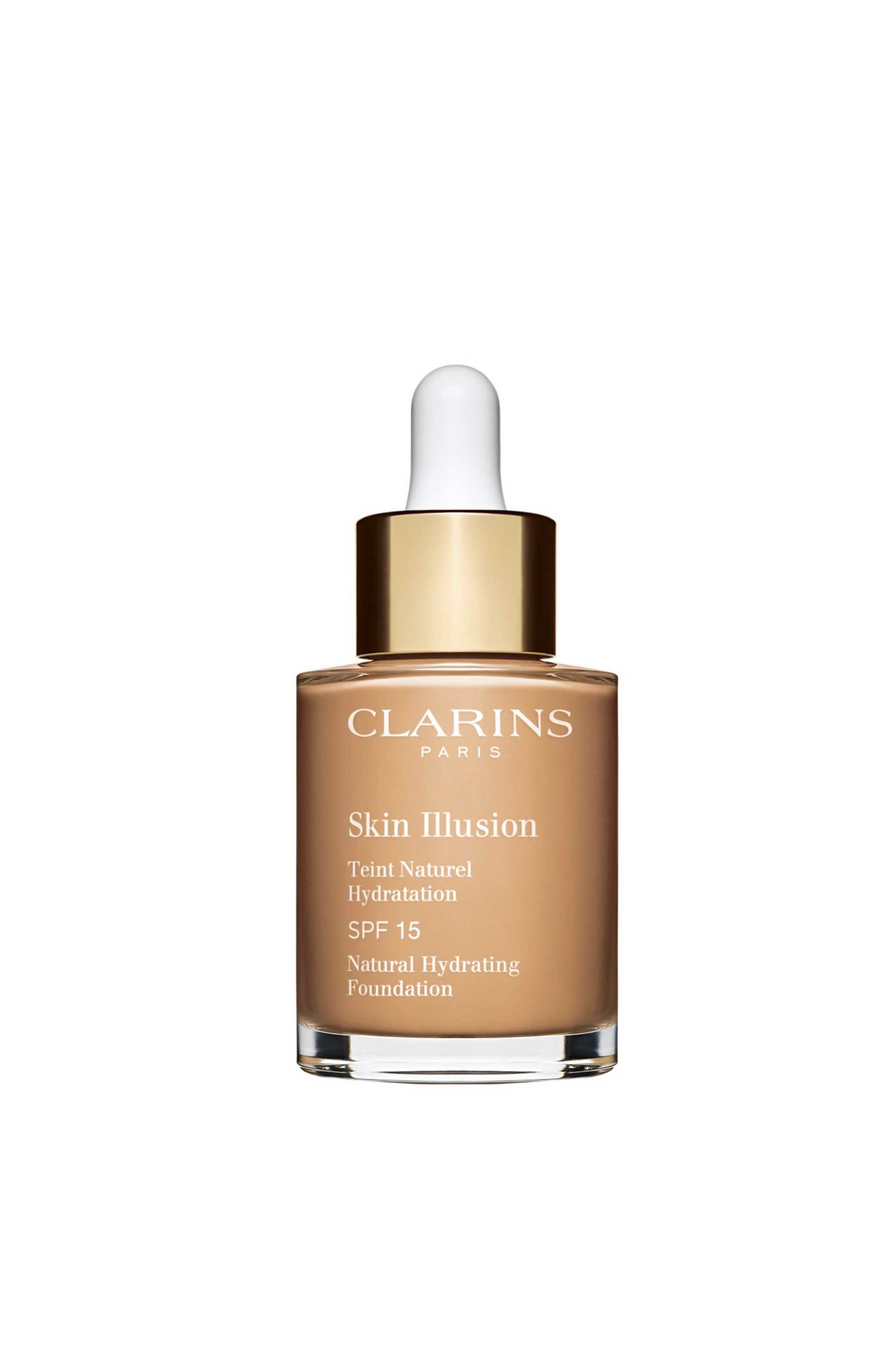 CLARINS Clarins Skin Illusion Fluid Foundation SPF 15 30 ml 110 Honey