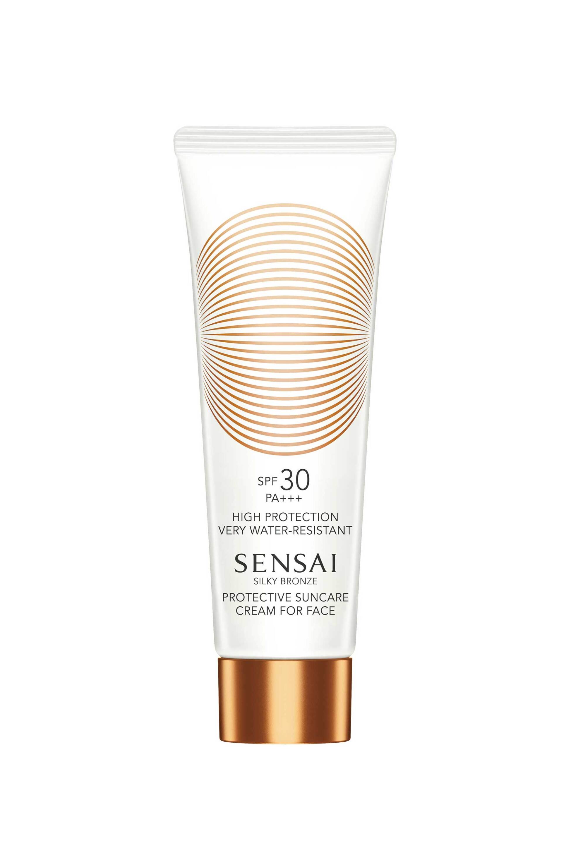 Sensai Silky Bronze Protective Suncare Cream For Face SPF30 50 ml - 52553 φωτογραφία