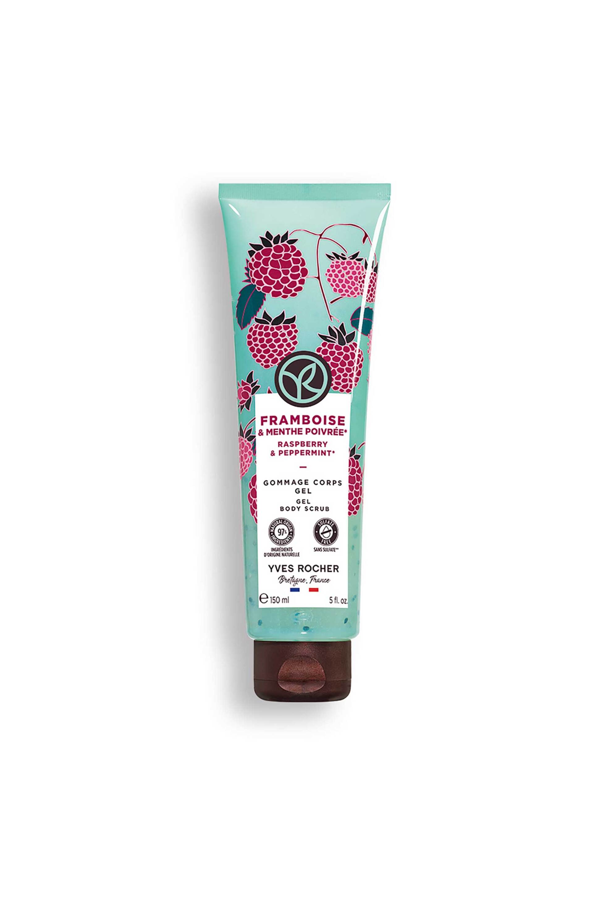 YVES ROCHER Yves Rocher Raspberry & Peppermint Gel Body Scrub 150 ml - 70415