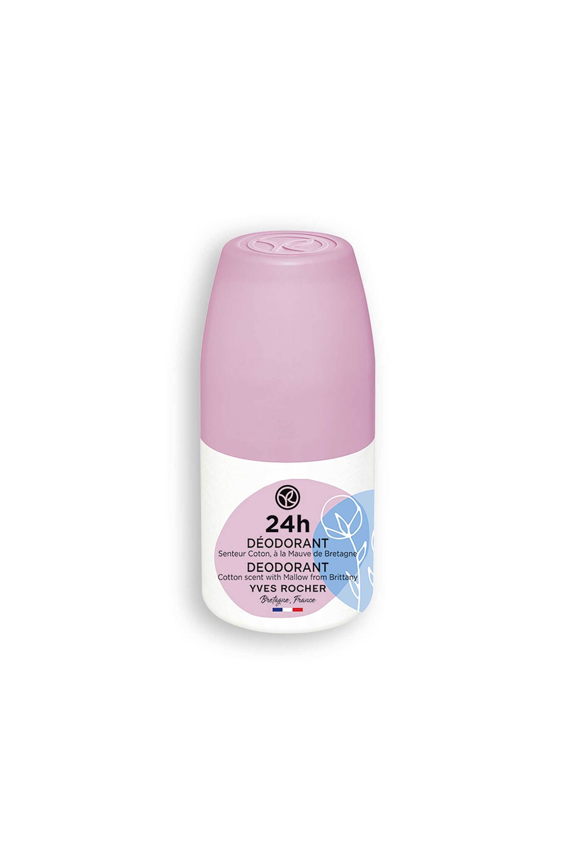 YVES ROCHER Yves Rocher 24h Deodorant Cotton Scent with Mallow from Brittany 50 ml - 56315