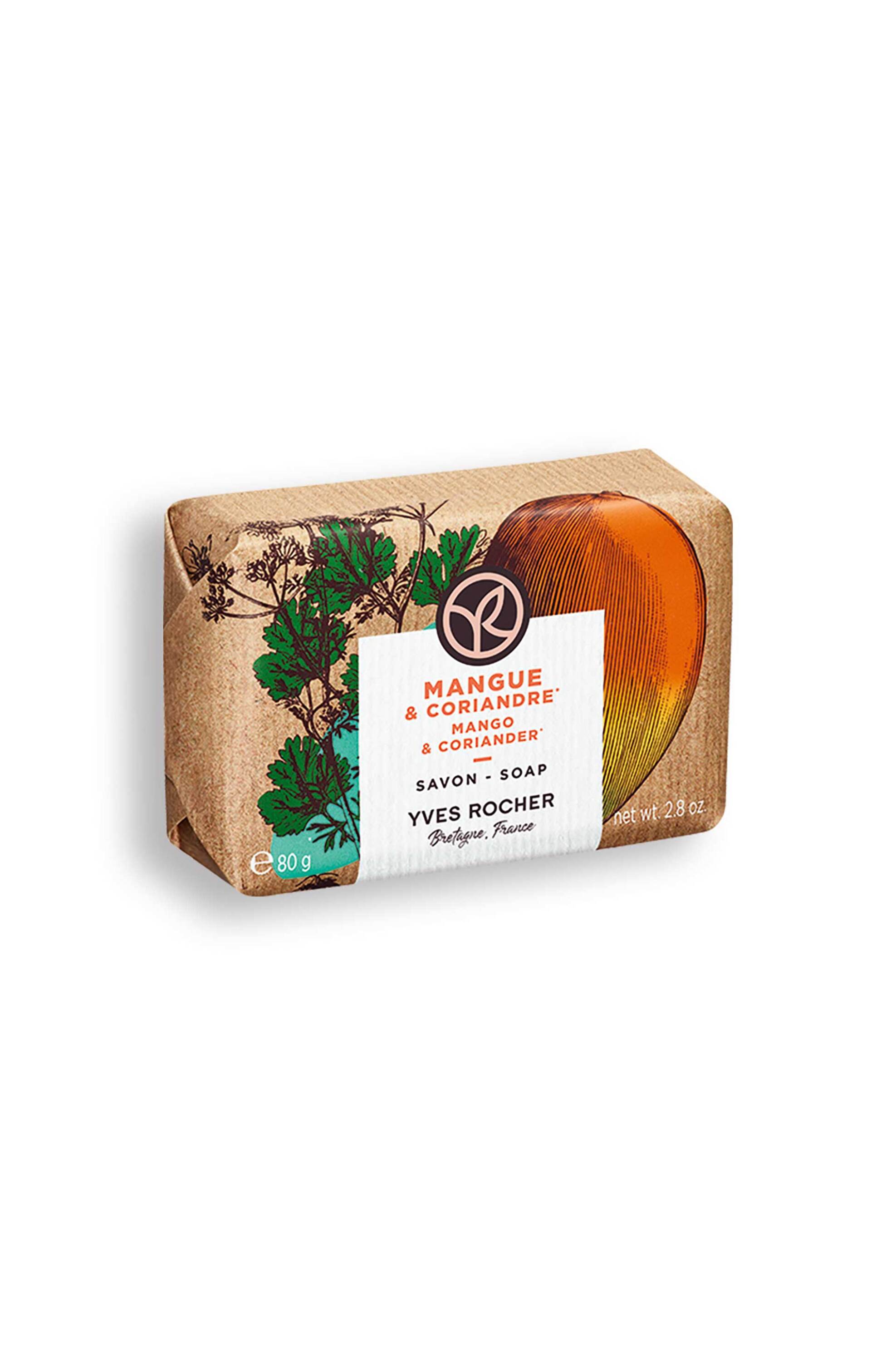 YVES ROCHER Yves Rocher Mango & Coriander Soap 80 gr - 50316