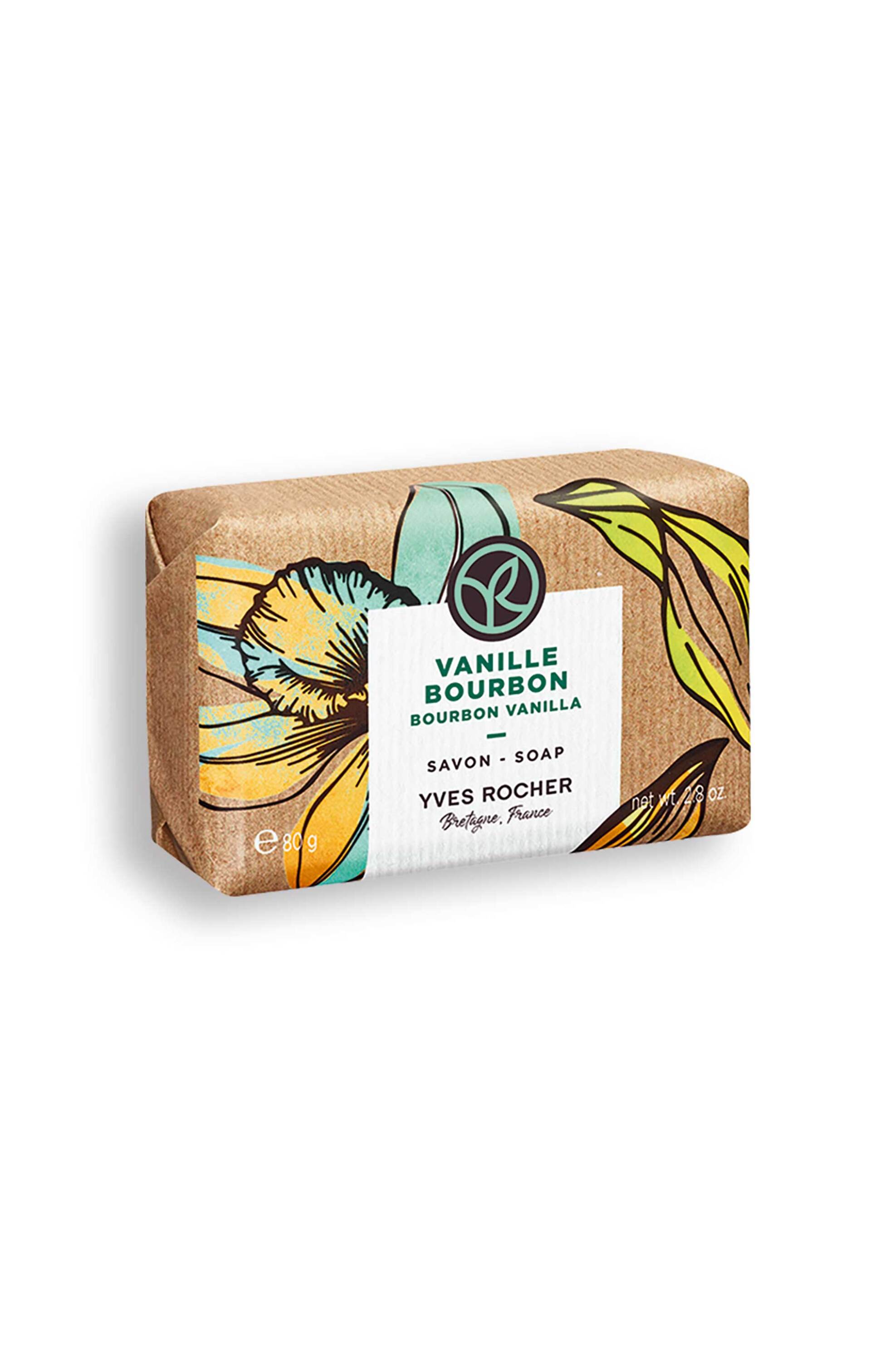 YVES ROCHER Yves Rocher Vanilla Bourbon Soap 80 gr - 70985