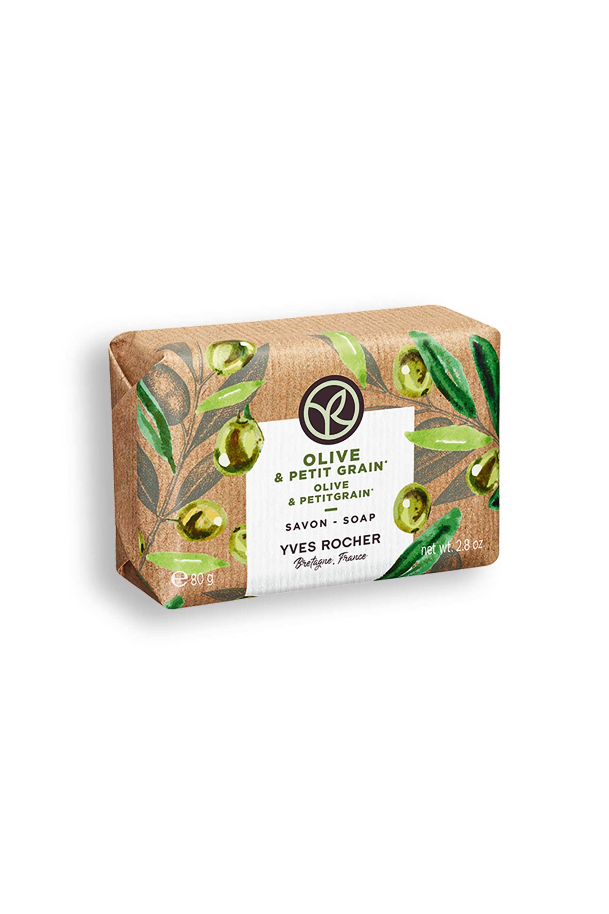 YVES ROCHER Yves Rocher Olive & Petitgrain Soap 80 gr - 90399