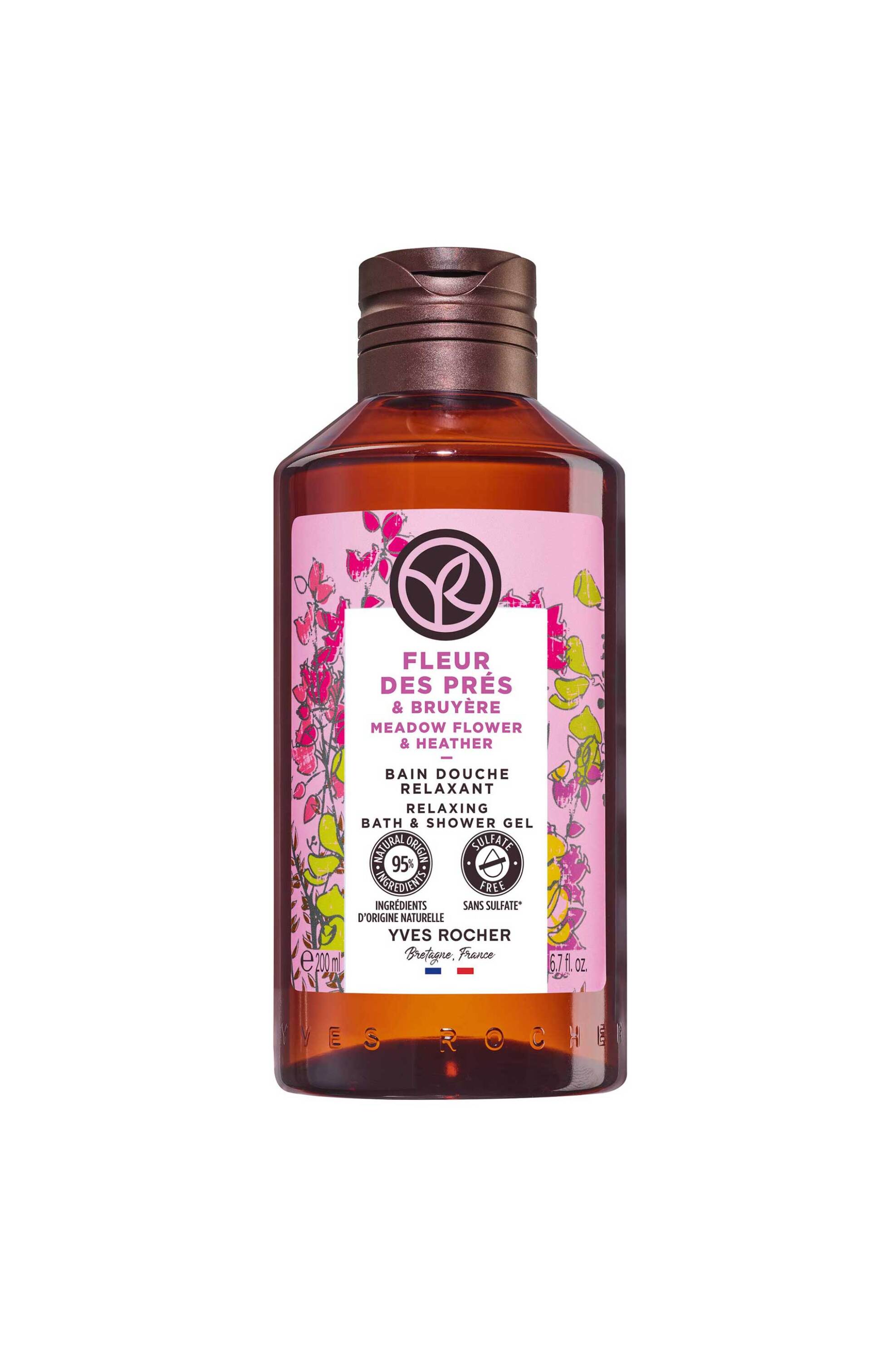 YVES ROCHER Yves Rocher Meadow Flower & Heather Shower Gel - 14238