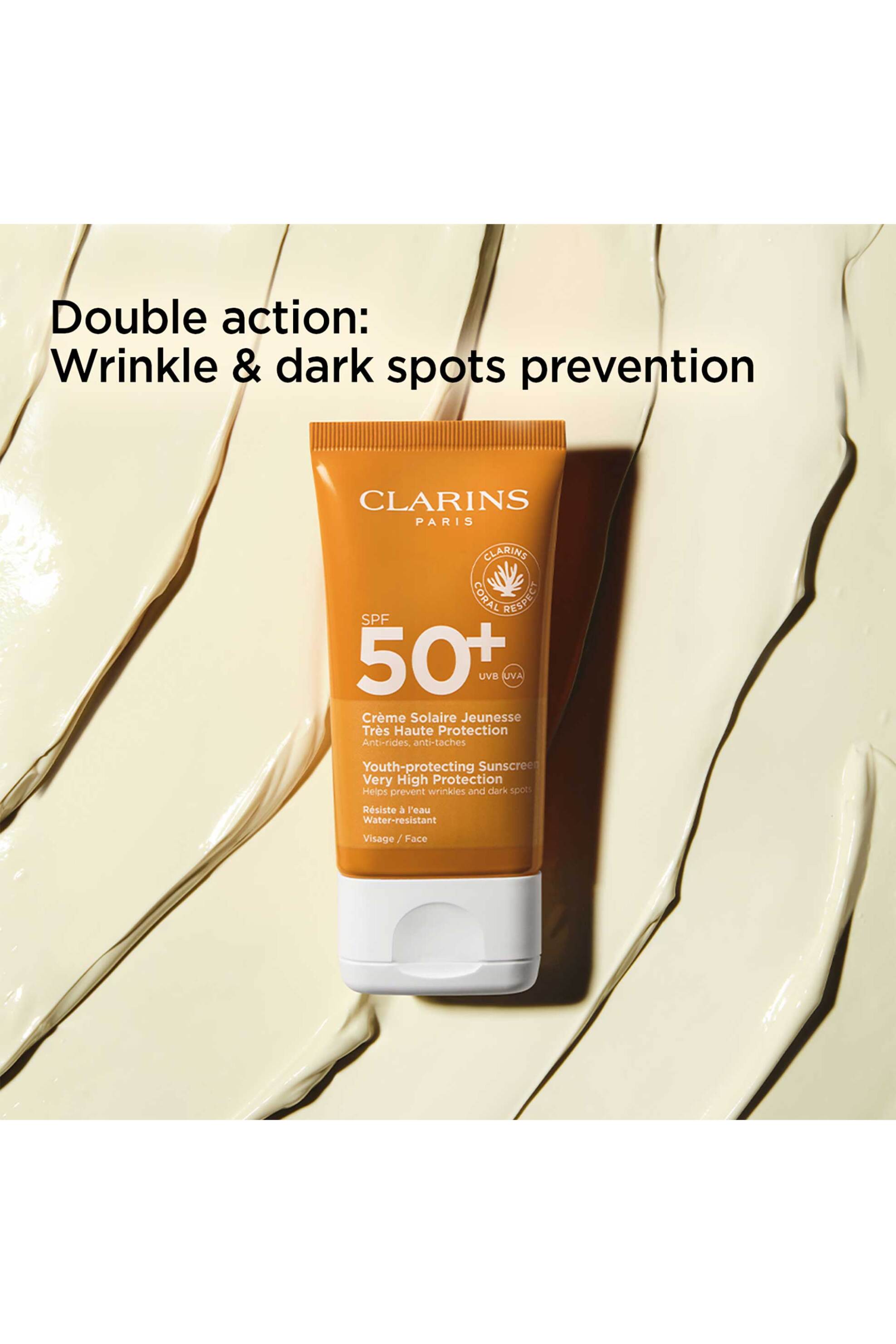 Clarins Very High Protection Youth Sun Care Cream Spf 50+ 50 ml - 80104576 φωτογραφία