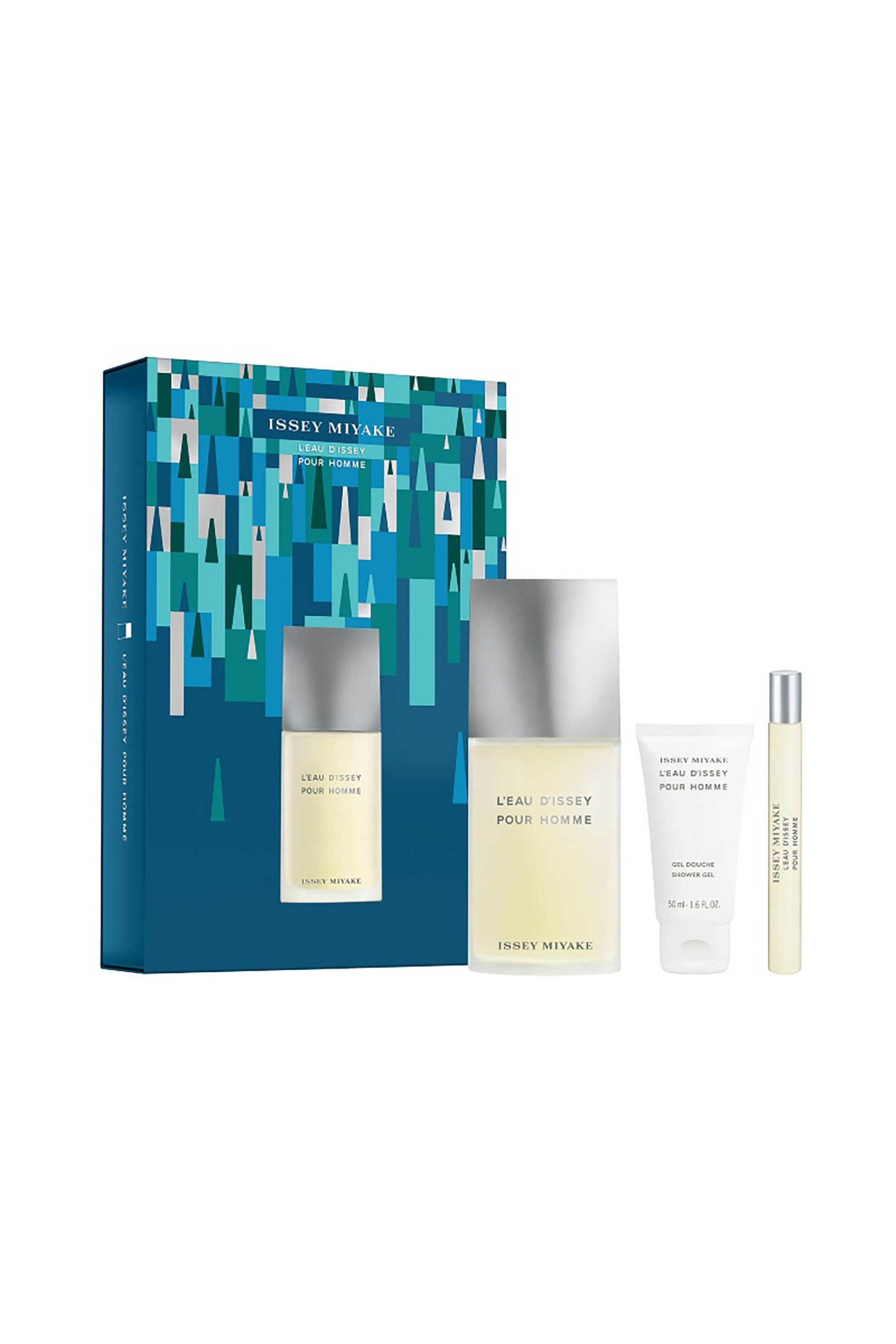 ISSEY MIYAKE Issey Miyake L'Eau D'Issey Pour Homme Xmas Set (Edt 125 ml + Shower Gel 50 ml + Purse Spray 10 ml) - 31800568