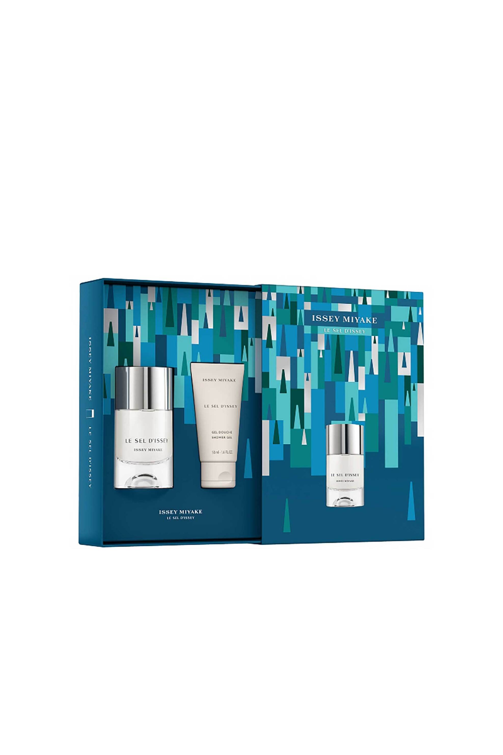 Issey Miyake Le Sel D'Issey Xmas Set (Edt 50 ml + Shower Gel 50 ml) - 31800570 φωτογραφία