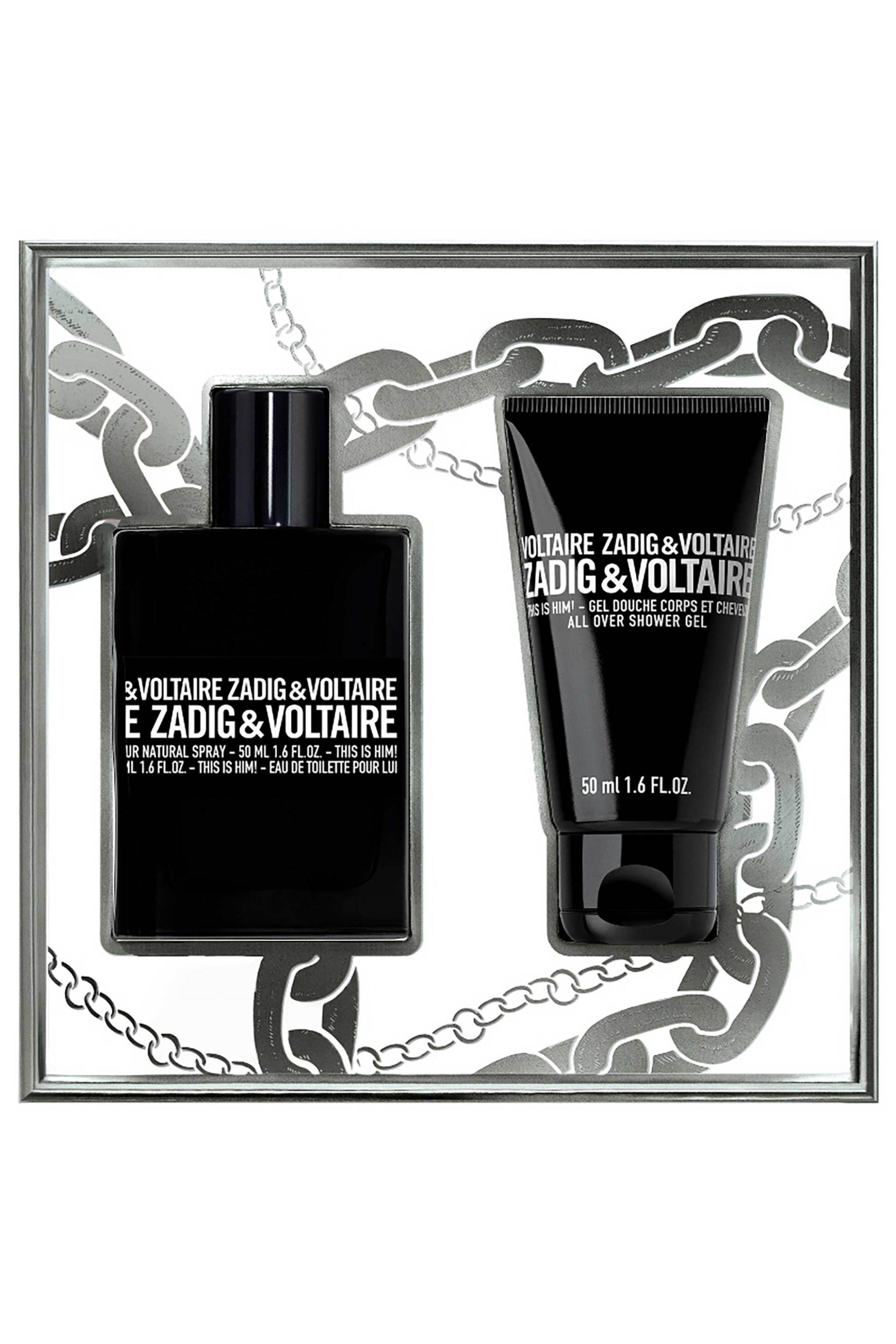 Zadig & Voltaire This is Him Xmas Set (Edt 50 ml + Shower Gel 50 ml) - 31900282 φωτογραφία