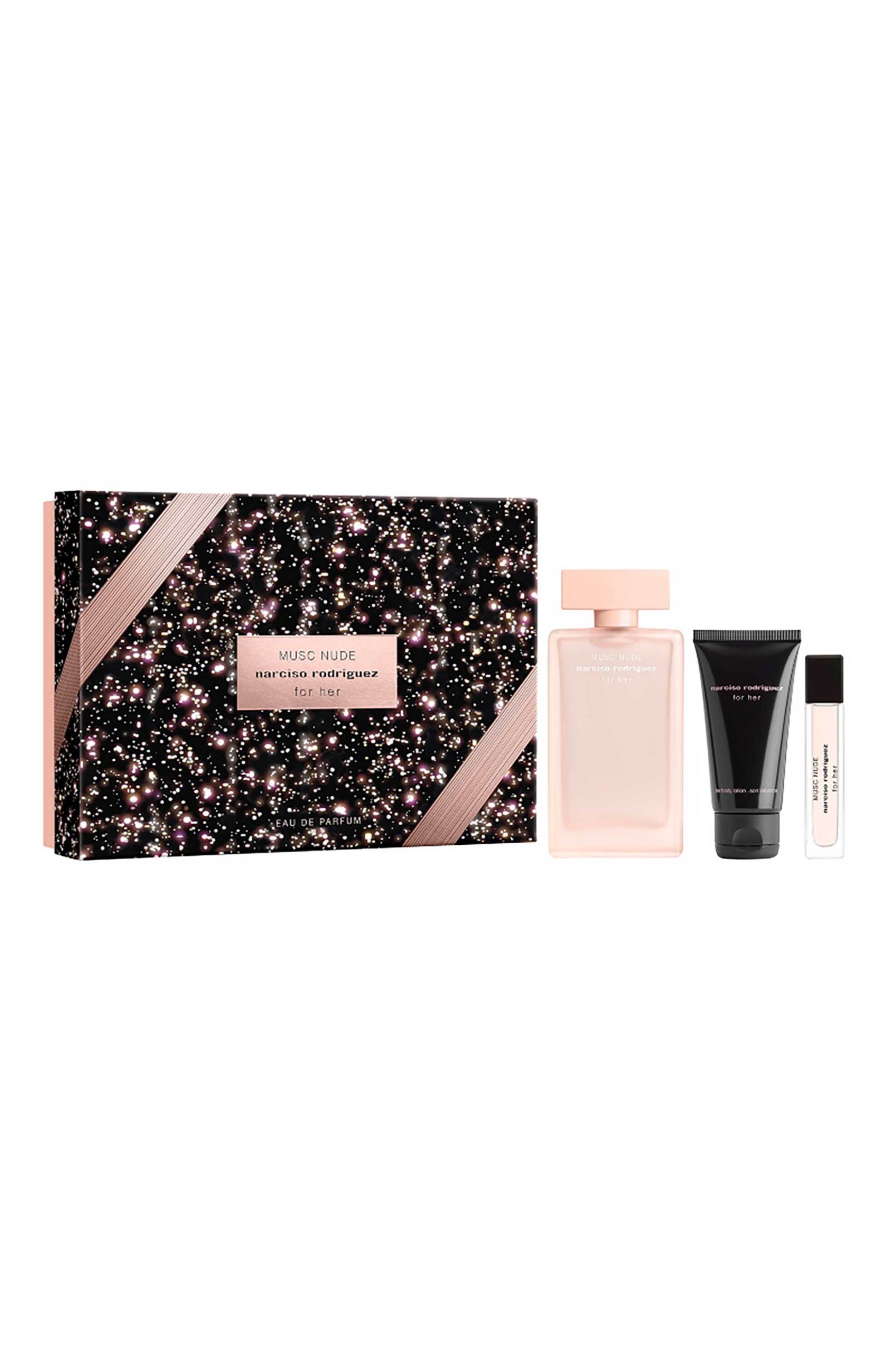 NARCISO RODRIGUEZ Narciso Rodriguez For Her Musc Nude Xmas Set (Edp 100 ml + Body Lotion 50 ml + Purse Spray 10 ml) - 82000828