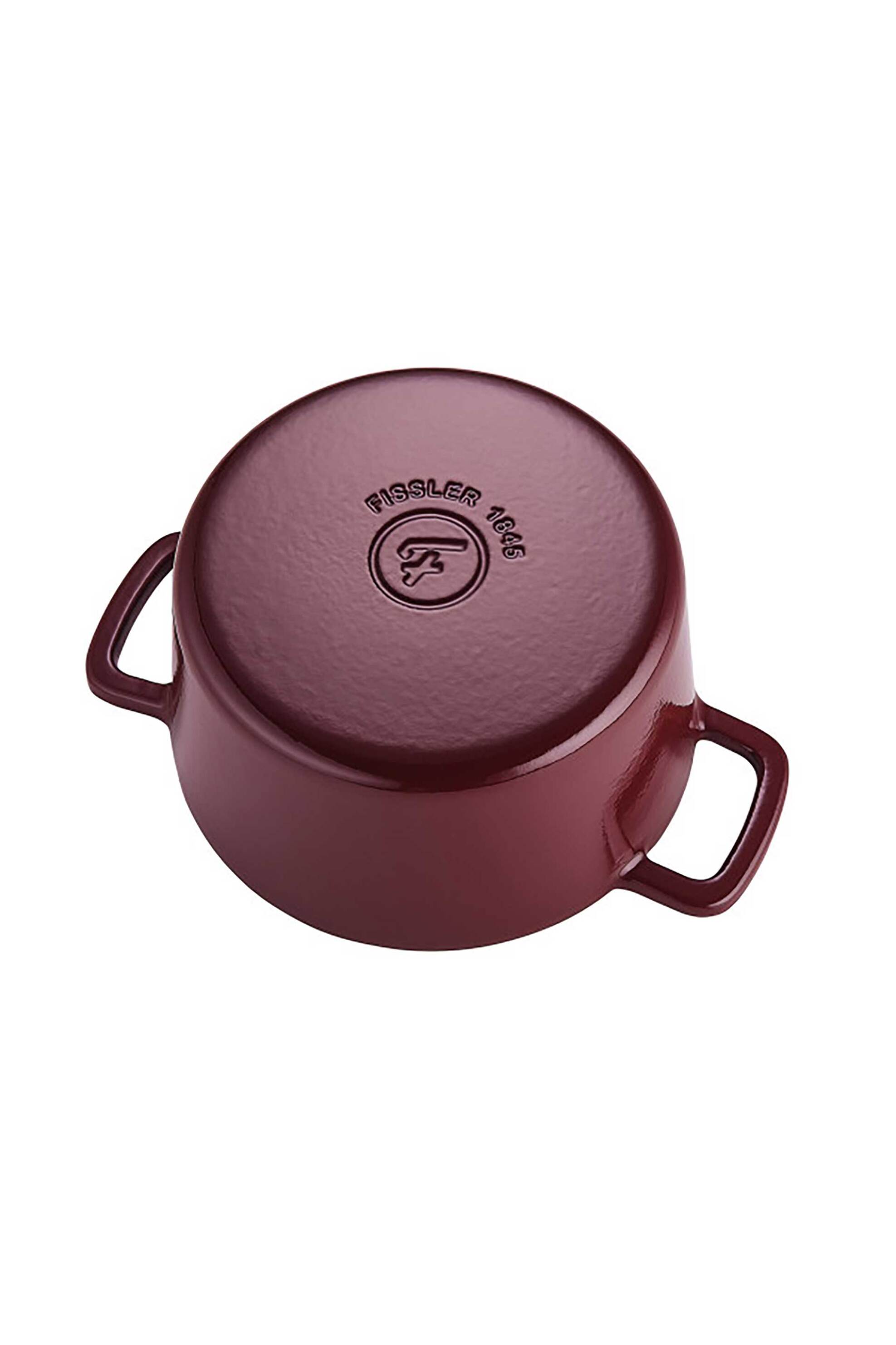 Fissler μαντεμένια κατσαρόλα "Moments Collection Burgundy" 24 cm - 6451024000 φωτογραφία