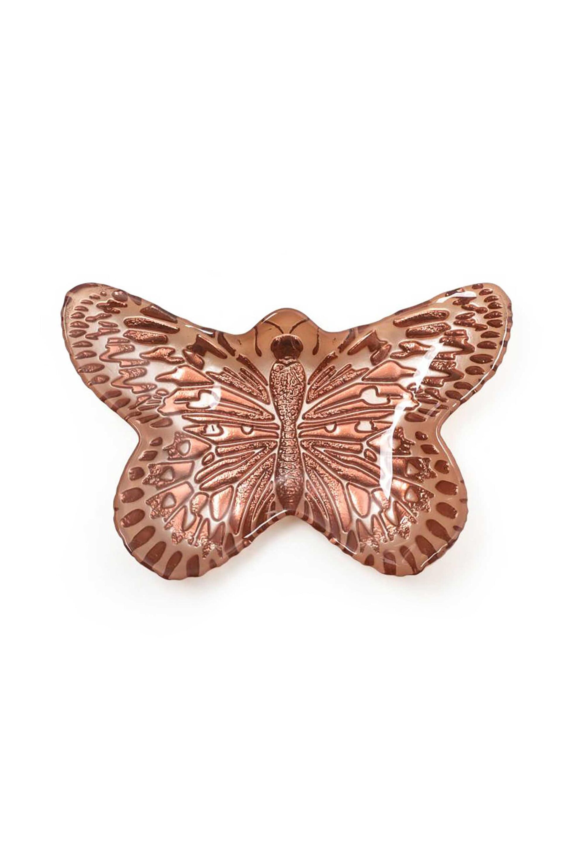 MADLENE Madlene πιάτο γυάλινο σε σχήμα πεταλούδας "Butterfly" 25 cm - 534025-M167