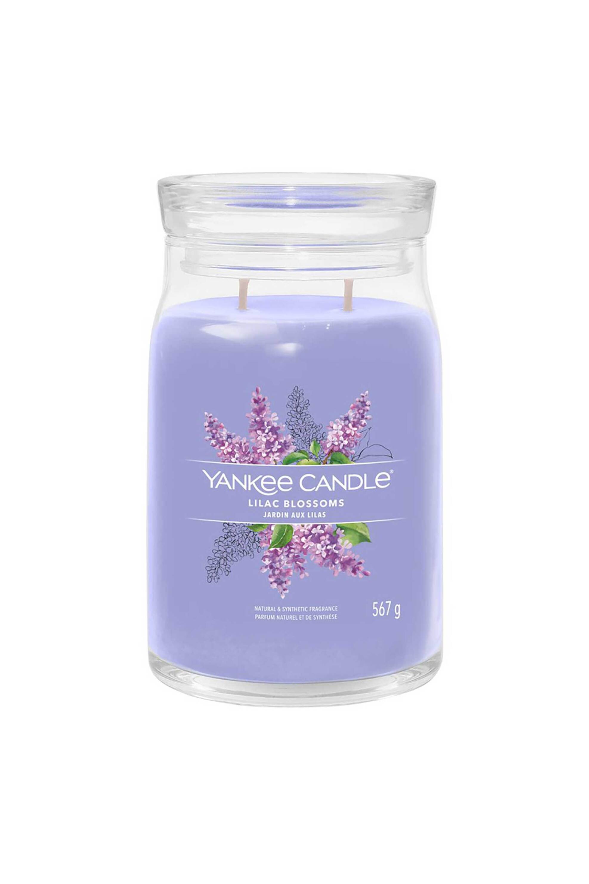 Yankee Candle αρωματικό κερί σε γυάλινο δοχείο large "Signature Lilac blossoms" - 1629963E φωτογραφία