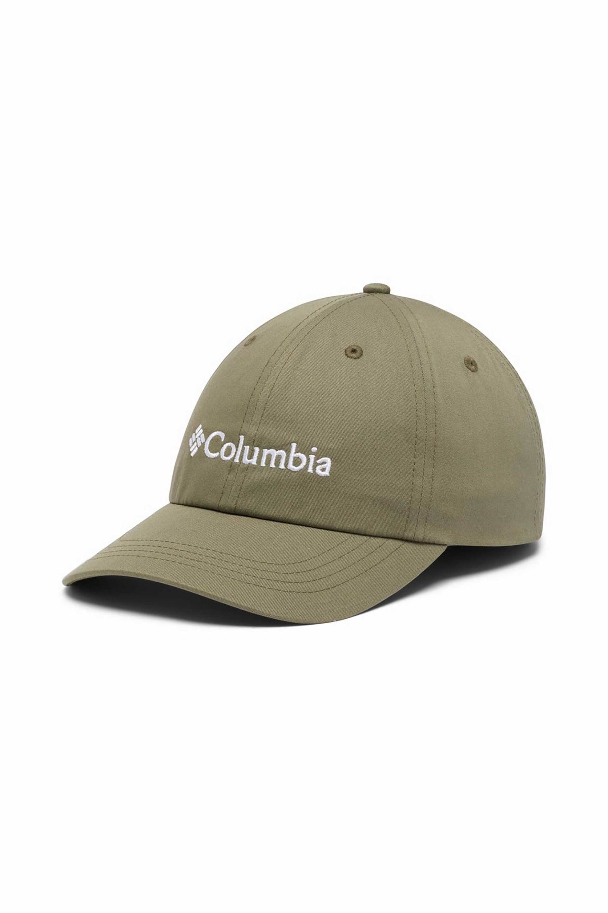 COLUMBIA Columbia unisex καπέλο μονόχρωμο με κεντημένο λογότυπο "Roc™ II" - CU0019398TEM Χακί