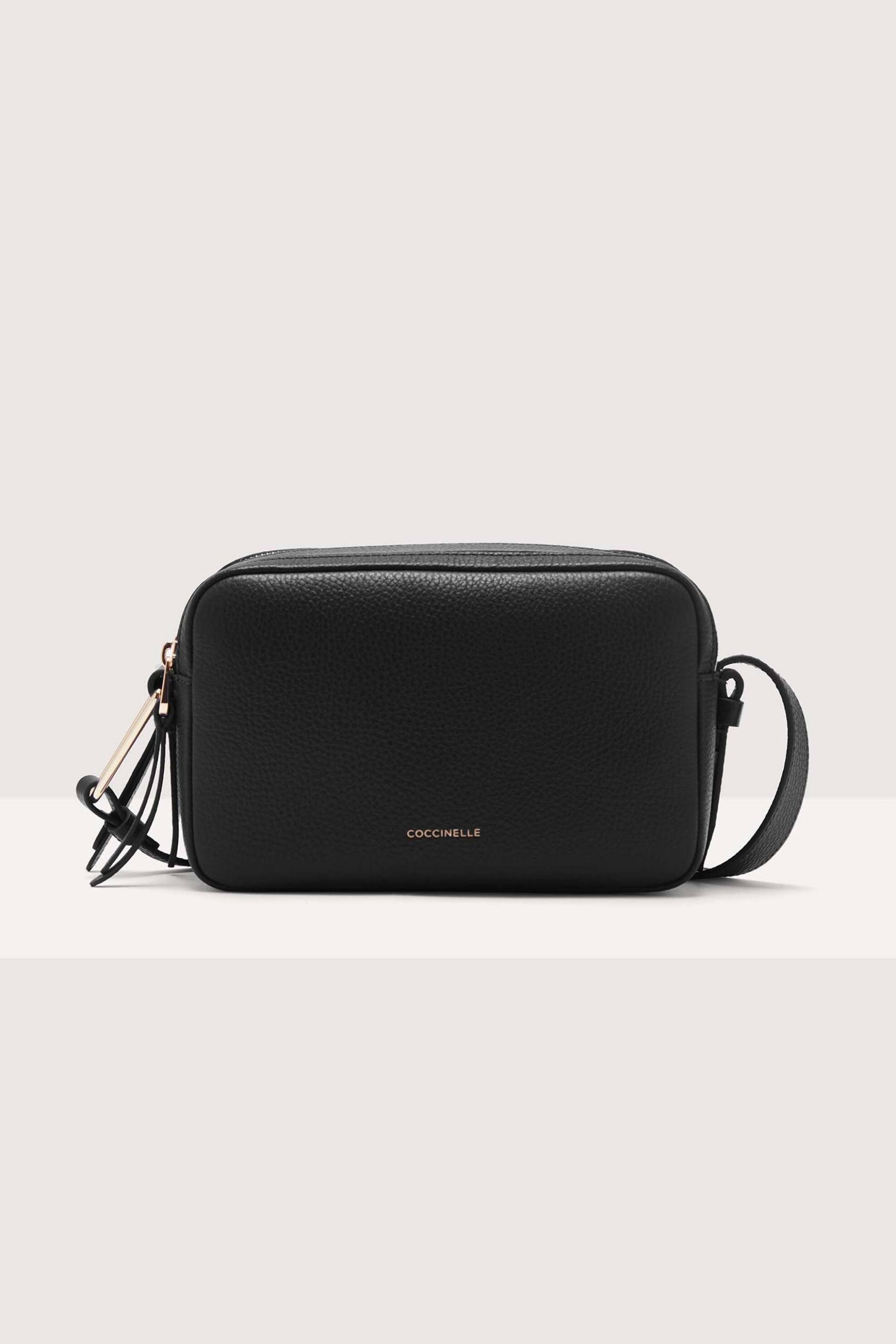 Coccinelle γυναικείο mini bag crossbody "Malory Small" - E1R1K-150101 Μαύρο 9-2212001849|EE0073|.