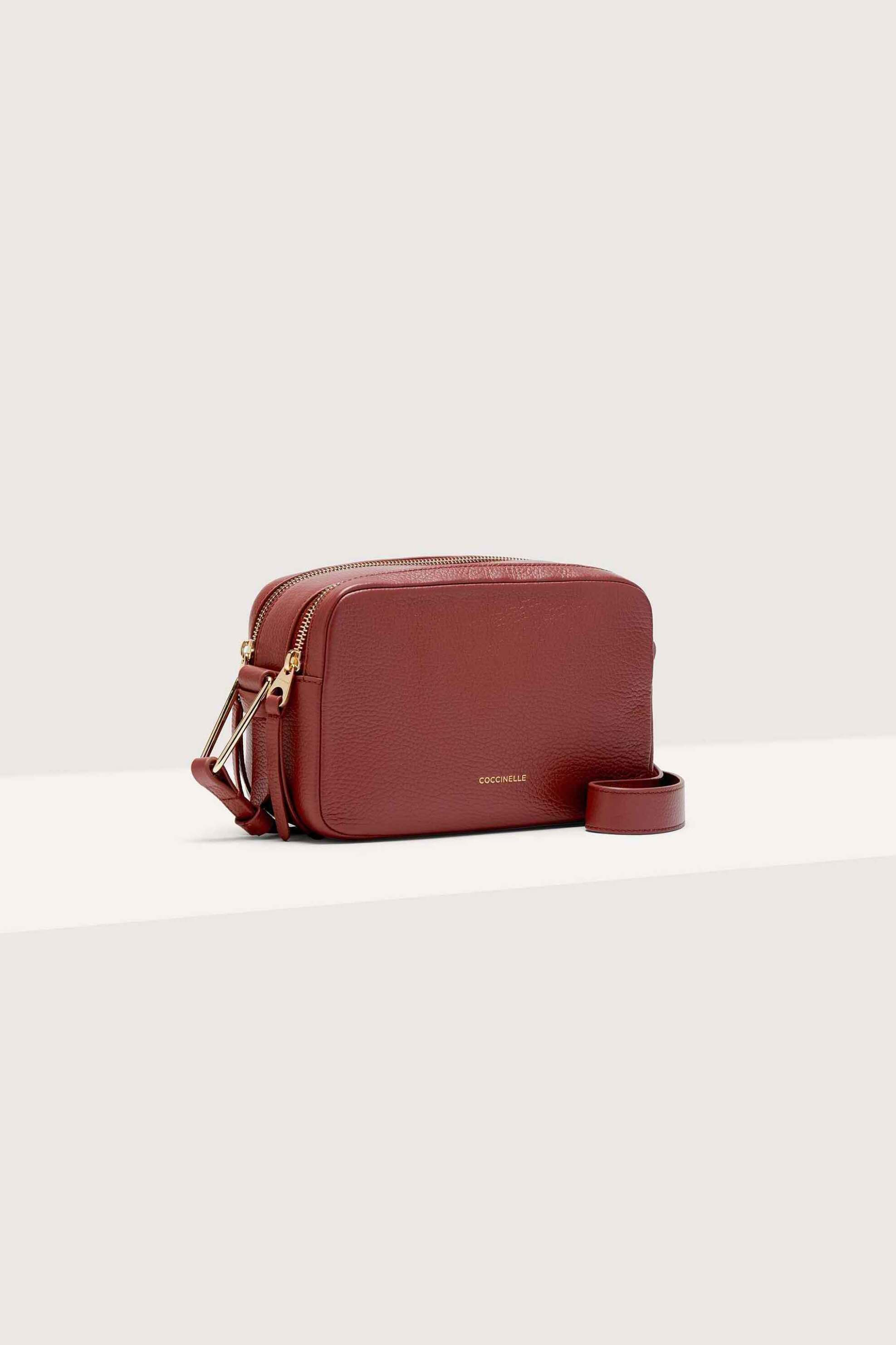 Coccinelle γυναικείο mini bag crossbody "Malory Small" - E1R1K-150101 Μπορντό φωτογραφία