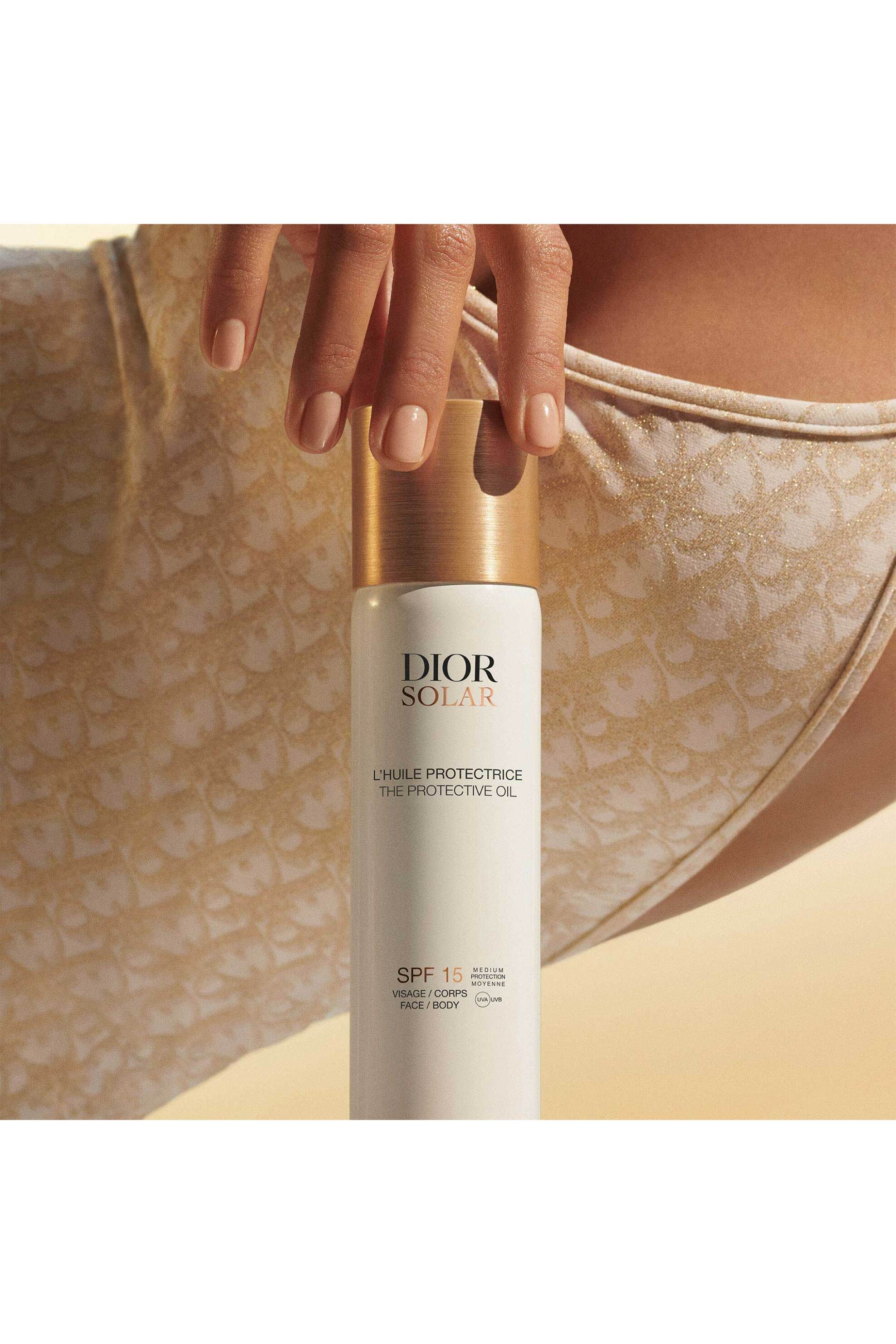 Diοr Solar The Protective Face and Body Oil SPF 15 Sunscreen Oil - Sun Spray - Medium Protection 125 ml - C099700262 φωτογραφία