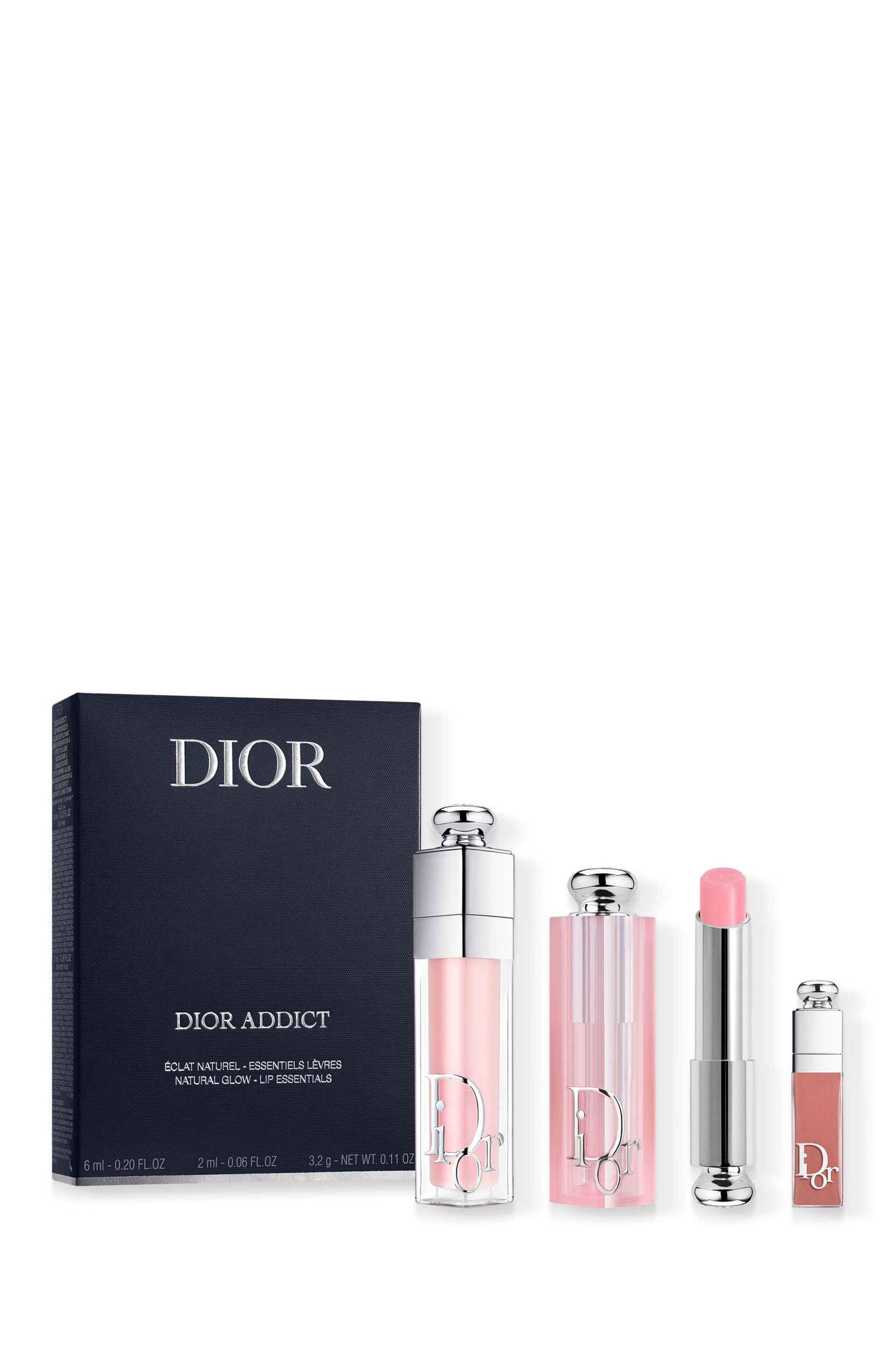 DIOR Dior Addict Duo 1 Hydrating Lip Balm and 1 Plumping Gloss - E100000016