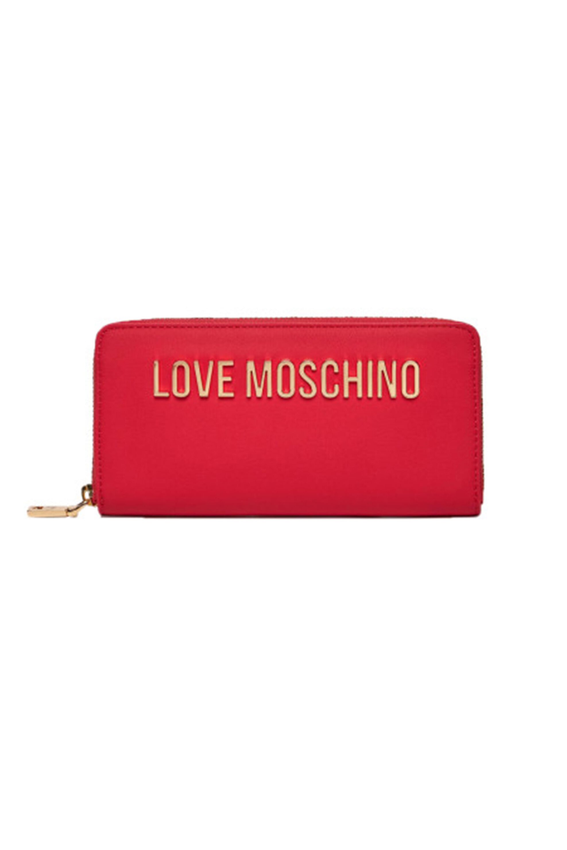 Love Moschino Love Moschino γυναικείο πορτοφόλι μονόχρωμο με μεταλλικό λογότυπο - JC5611PP1LKD0 Κόκκινο 2025