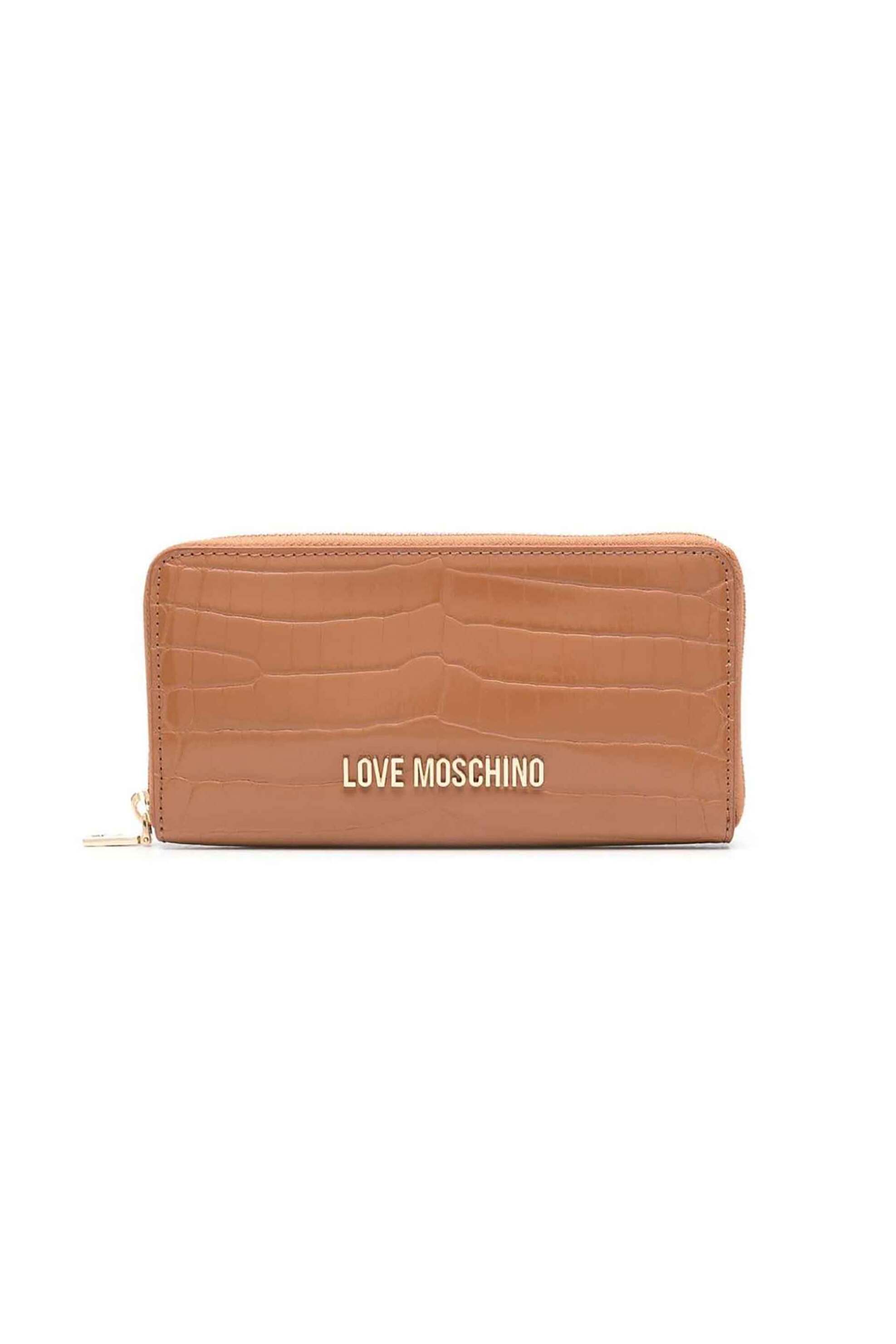 Love Moschino Love Moschino γυναικείο πορτοφόλι με μεταλλικό λογότυπο - JC5700PP0LKJ0 Ταμπά 2025