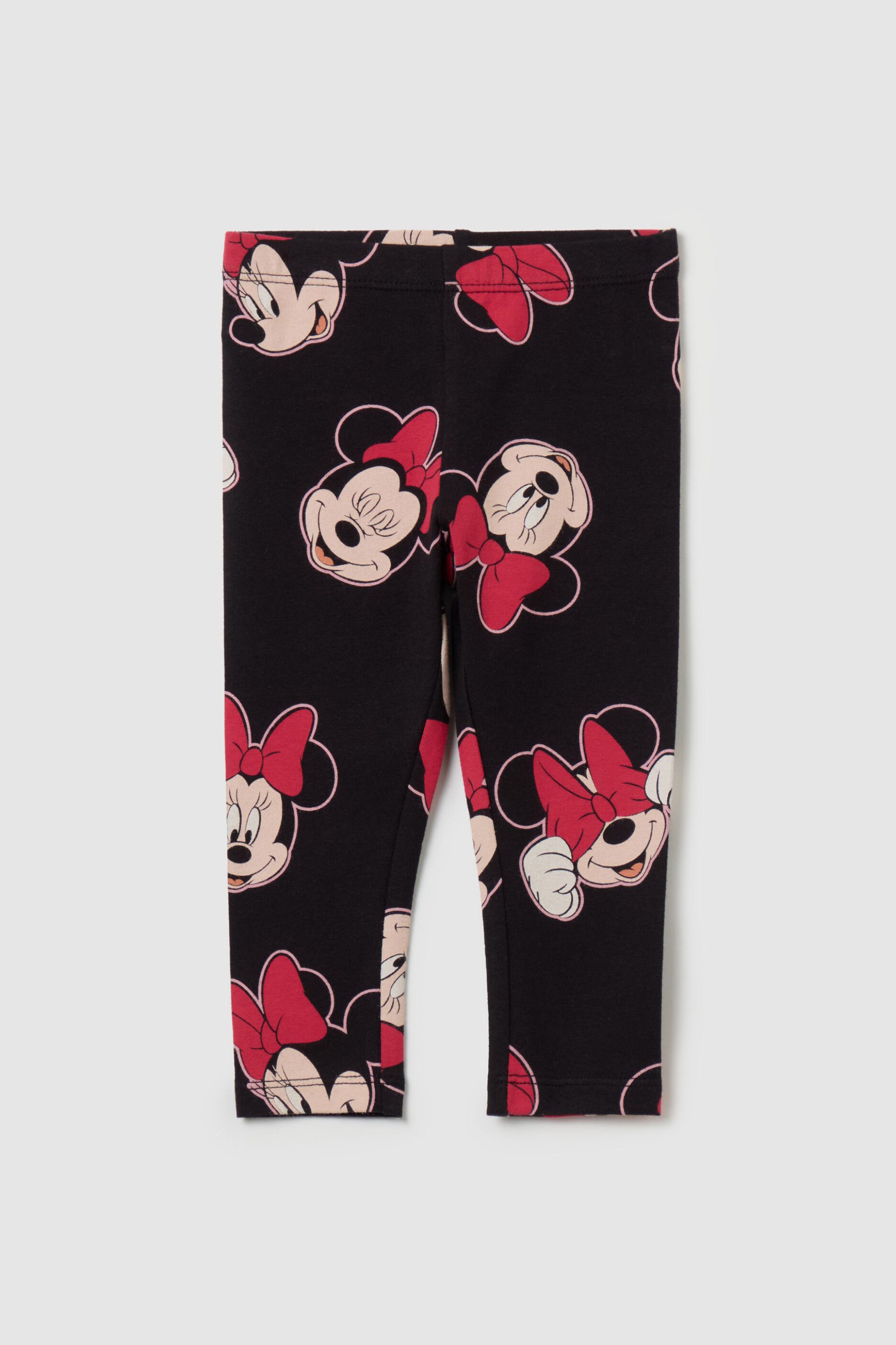 OVS KIDS OVS βρεφικό κολάν με Minnie Mouse print - 002119811 Μαύρο