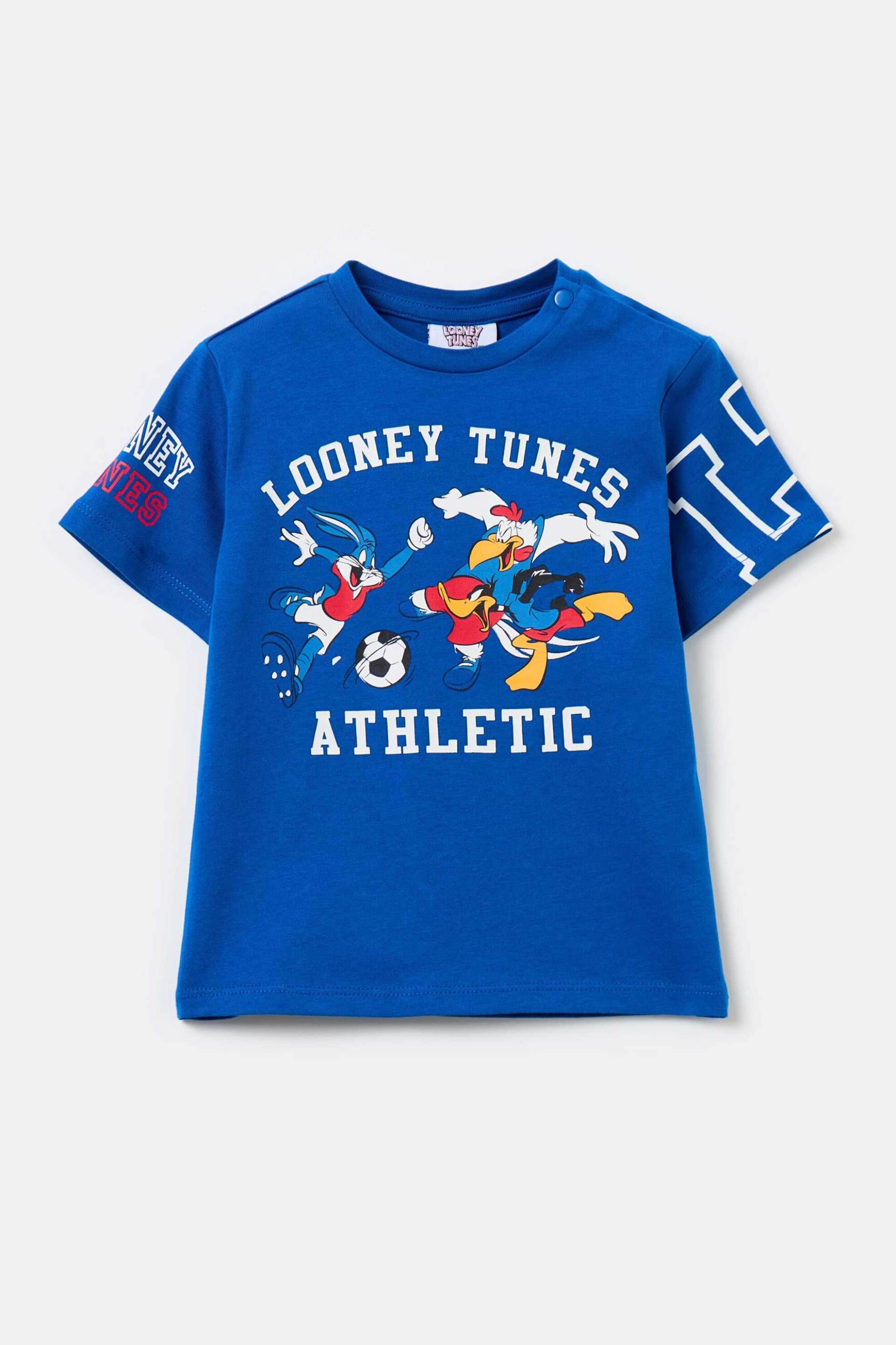 OVS KIDS OVS βρεφικό T-shirt με Daffy Duck and Bugs Bunny print - 002112432 Μπλε