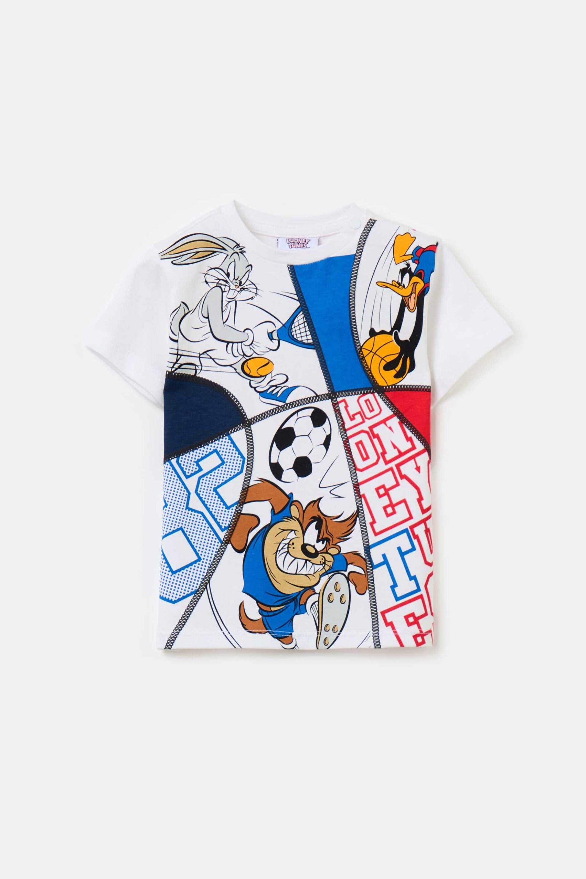 OVS KIDS OVS βρεφικό T-shirt με cartoon print - 002112428 Λευκό