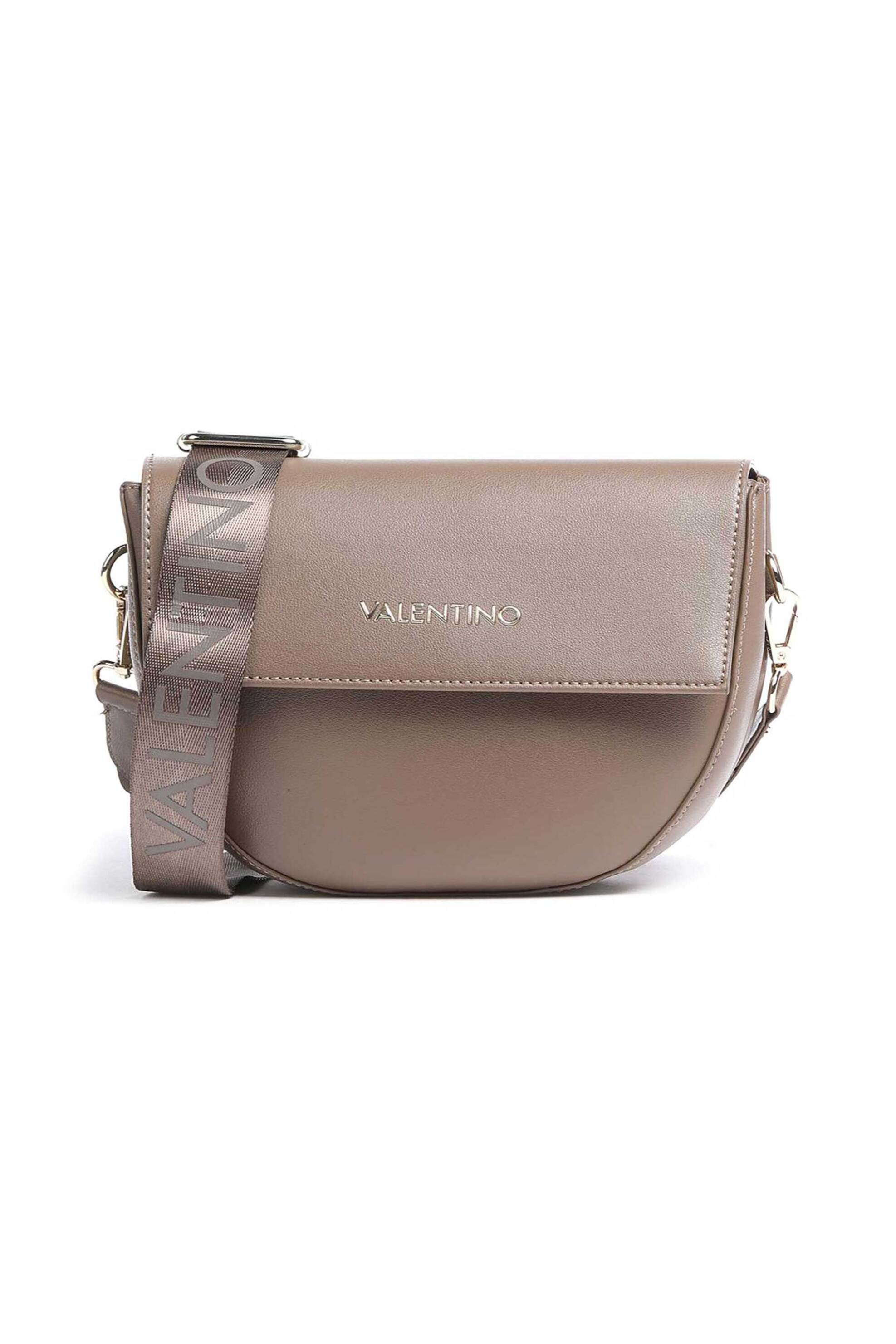  Valentino γυναικεία τσάντα crossbody με μεταλλικό λογότυπο - 86KVBS3XJ02/BIG Καφέ 2025