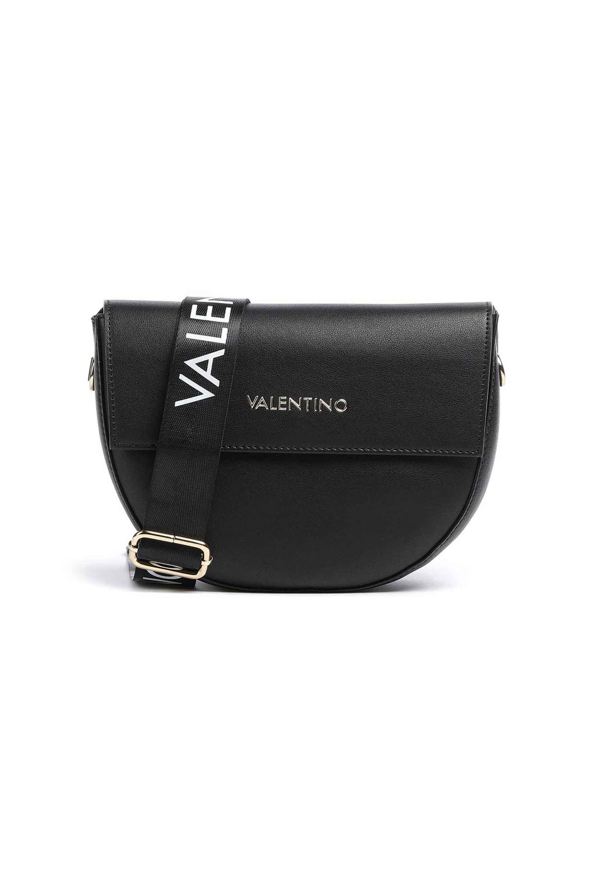  Valentino γυναικεία τσάντα crossbody με μεταλλικό λογότυπο - 86KVBS3XJ02/BIG Μαύρο 2025