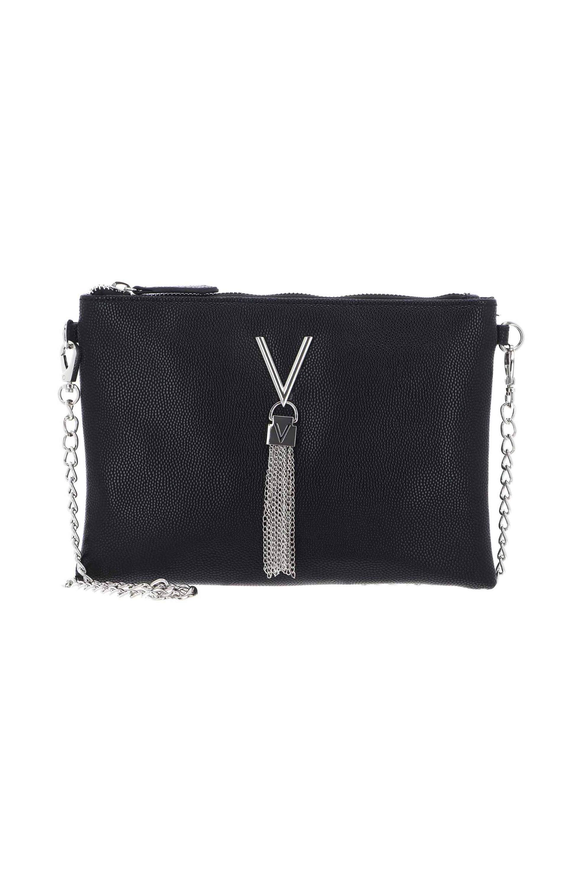  Valentino γυναικείο mini bag με μεταλλικό monogram - 86KVBS1R419G/DI Μαύρο 2025