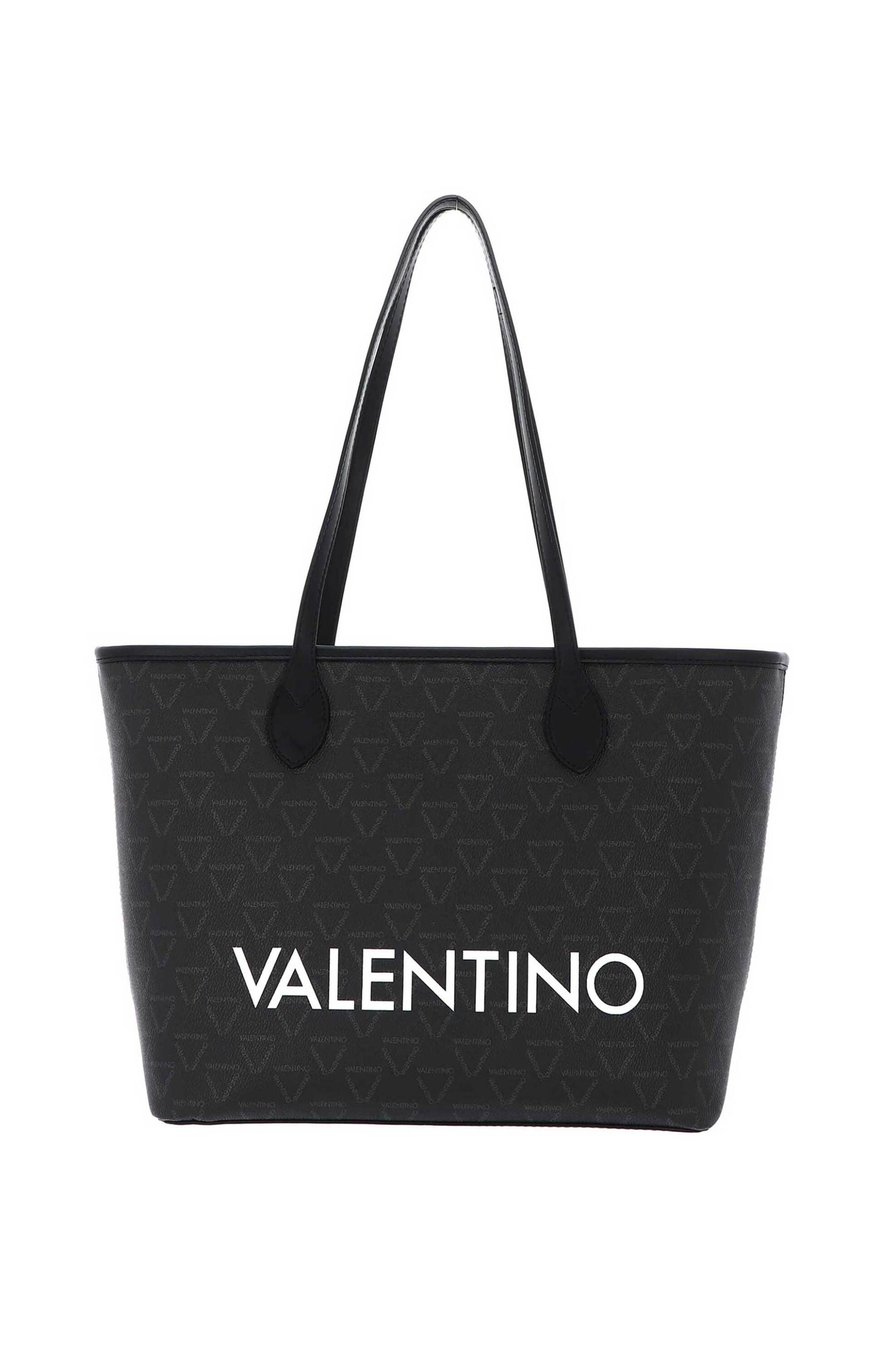  Valentino γυναικεία τσάντα tote με logo print 