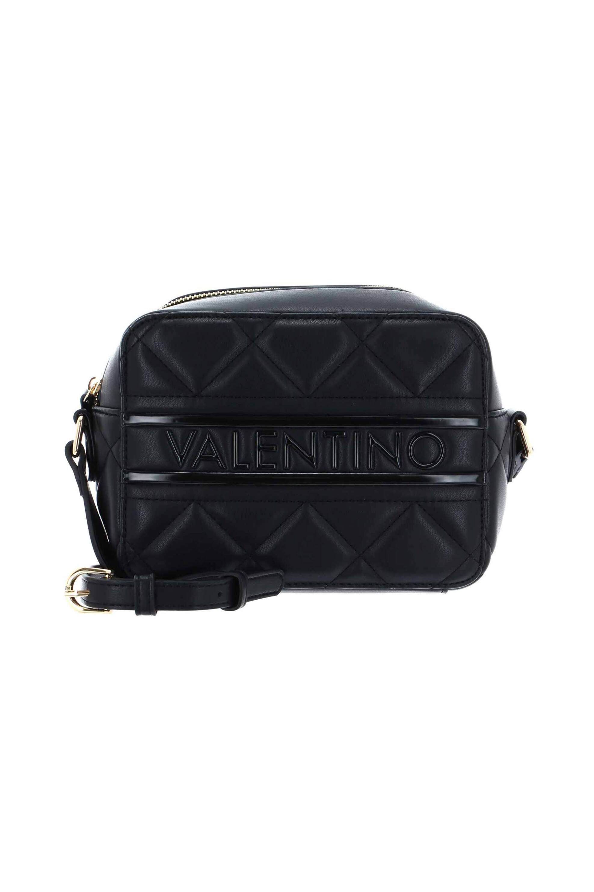  Valentino γυναικεία τσάντα crossbody με tone-on-tone ανάγλυφο λογότυπο 