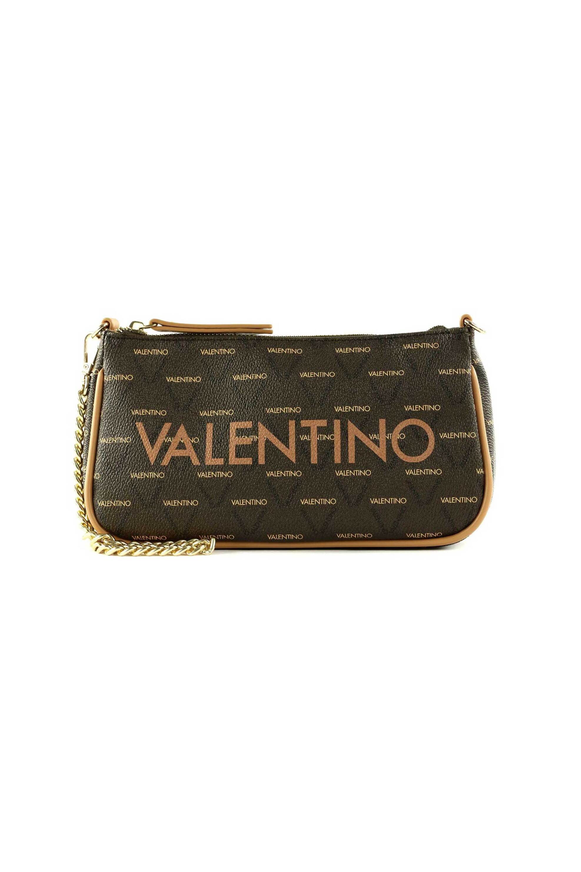  Valentino γυναικείο mini bag με contrast logo print - 86KVBS3KG30R/LI Καφέ 2025