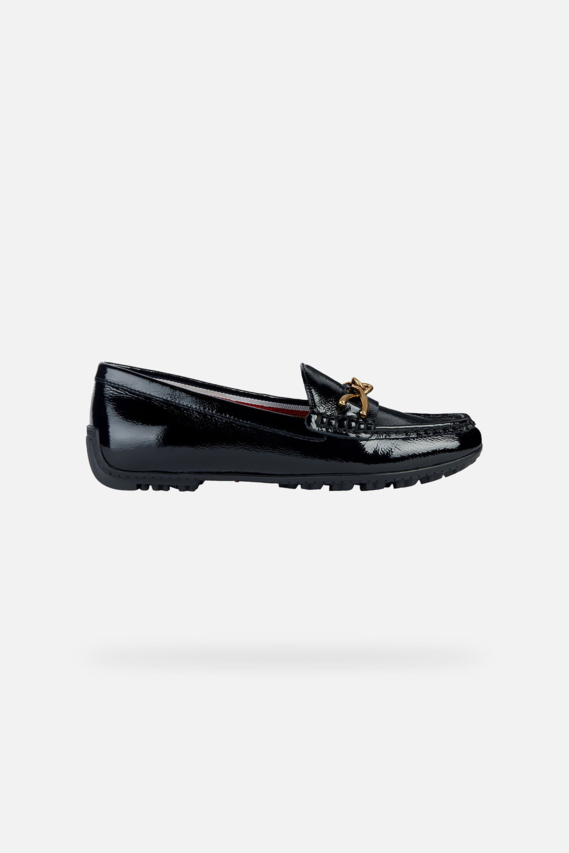  Geox γυναικεία δερμάτινα loafers 