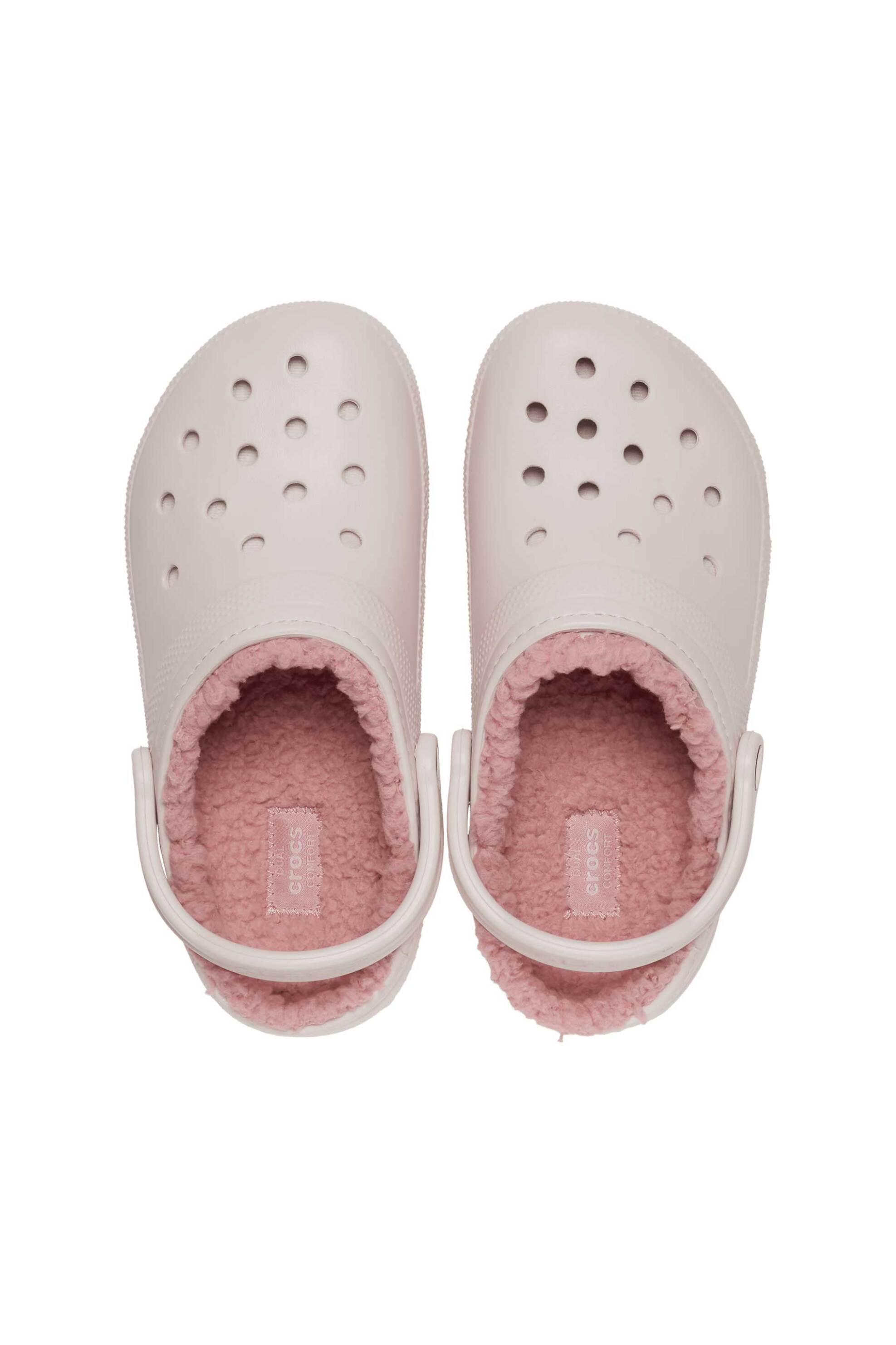 CROCS Crocs unisex clogs με επένδυση από faux γούνα "Classic Lined" - E66008 Ροζ