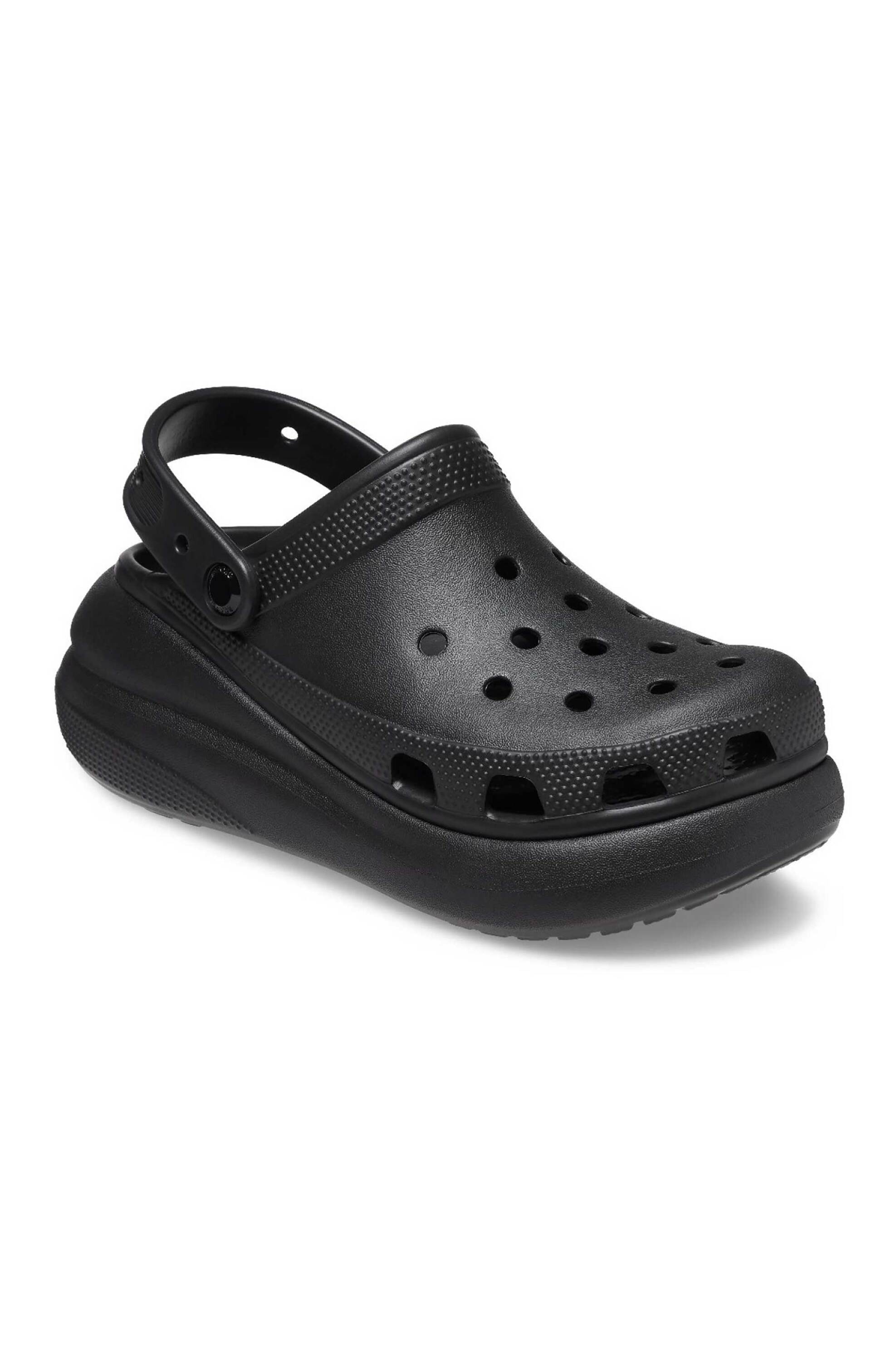 Crocs unisex clogs "Crush Clog" - E69002 Μαύρο φωτογραφία