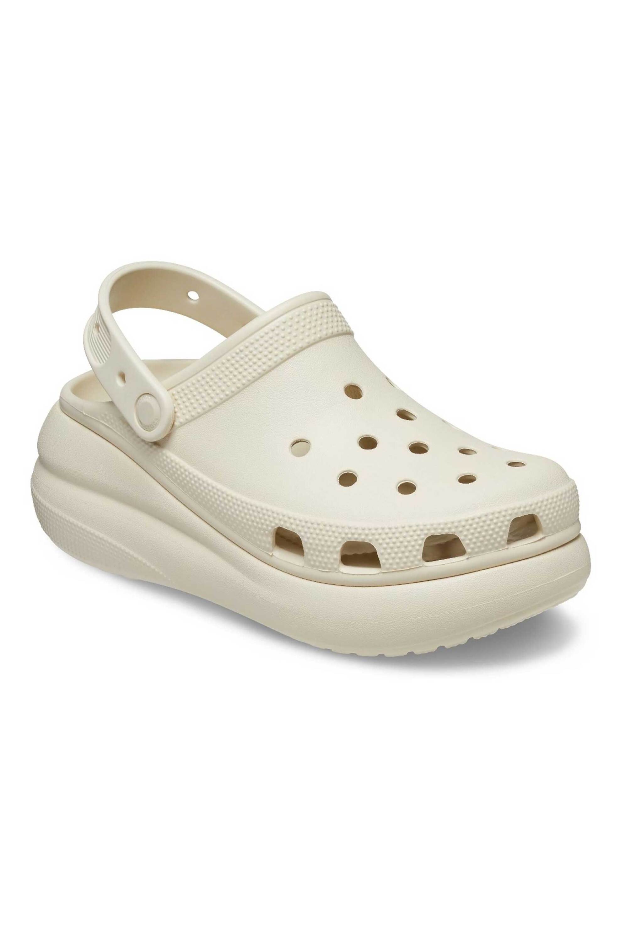 Crocs unisex clogs "Crush Clog" - E69002 Κρέμ φωτογραφία