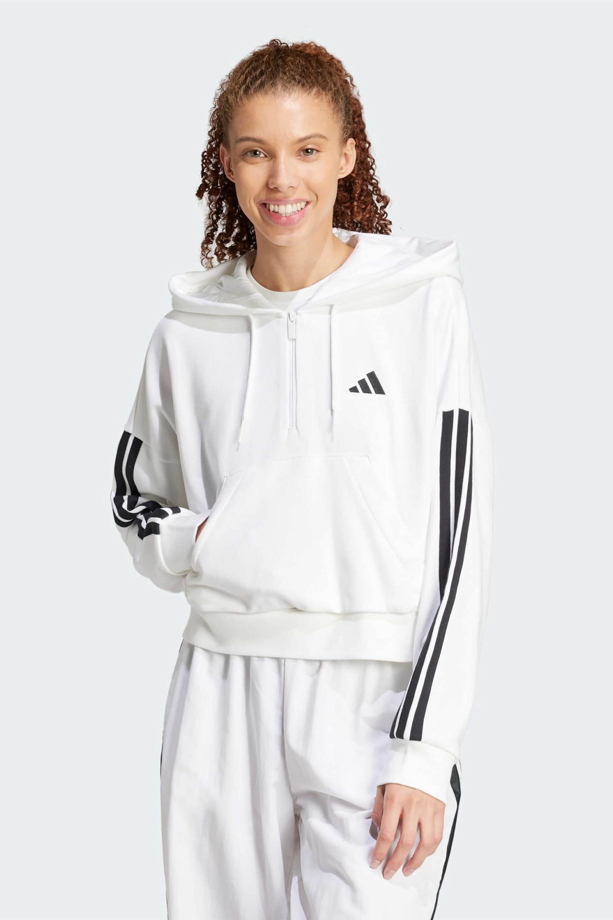 Adidas Adidas γυναικεία μπλούζα φούτερ Relaxed Fit 