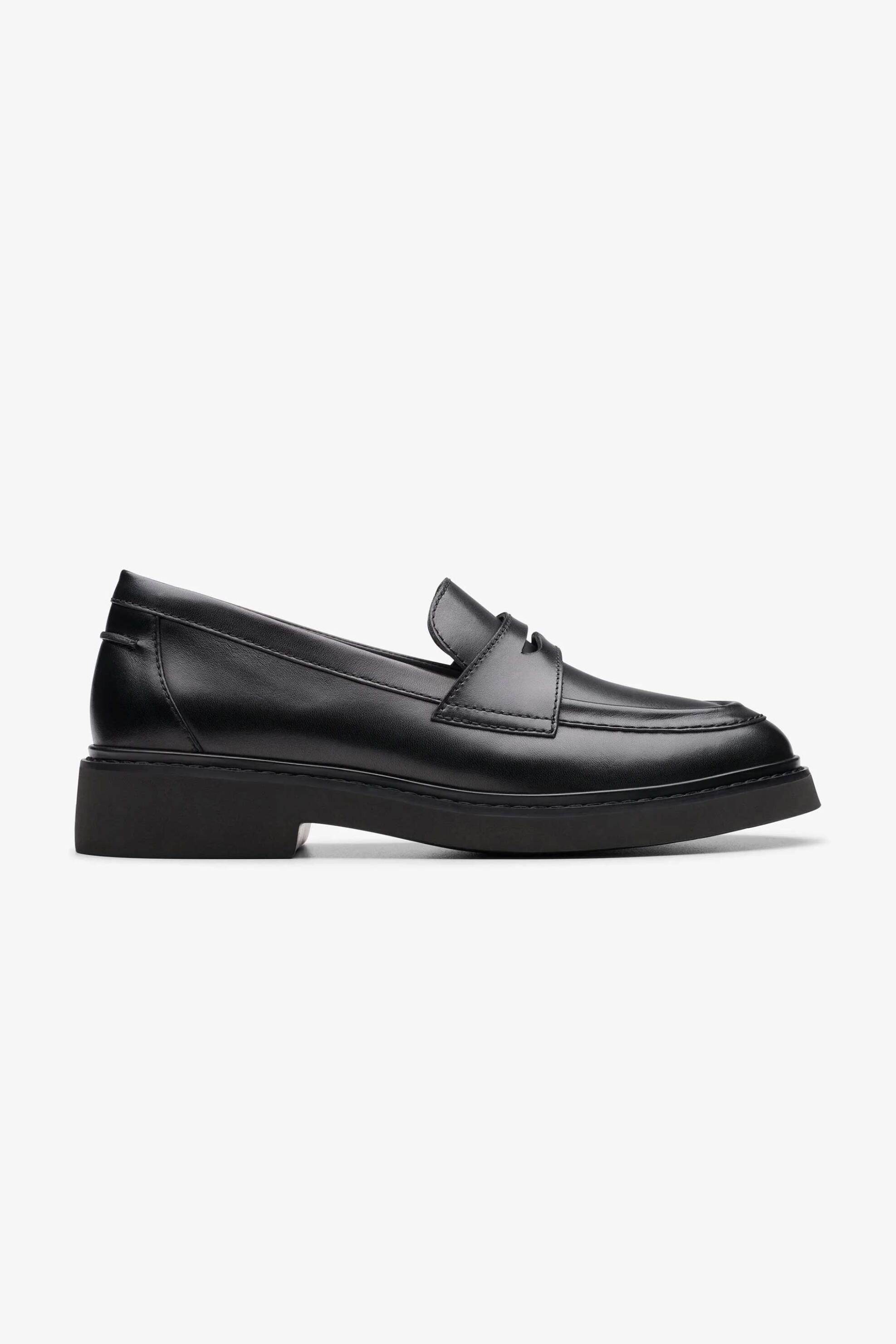  Clarks γυναικεία δερμάτινα loafers 