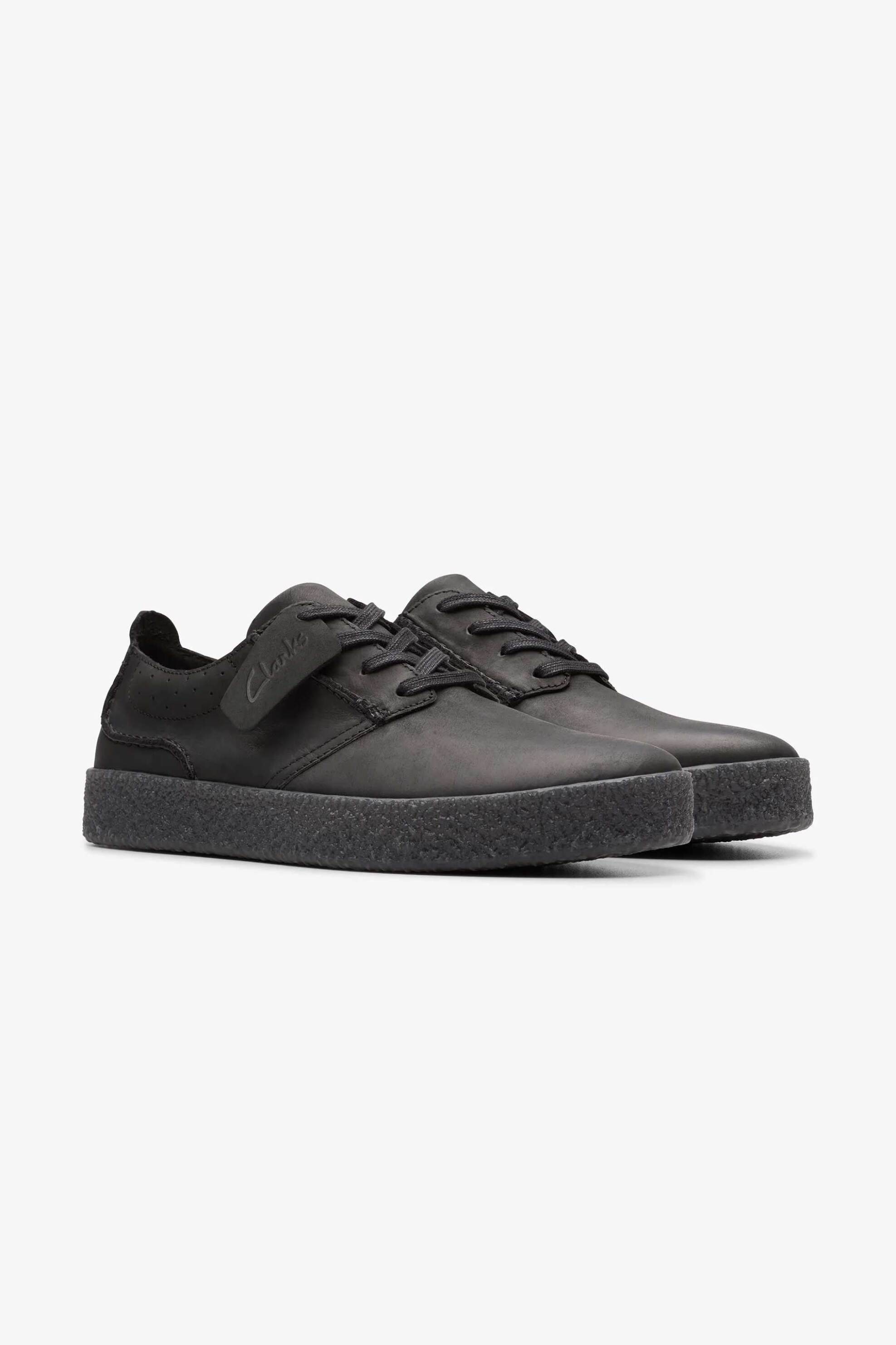 Clarks ανδρικά δερμάτινα sneakers "Streethill Lace" - 26179705 Μαύρο φωτογραφία