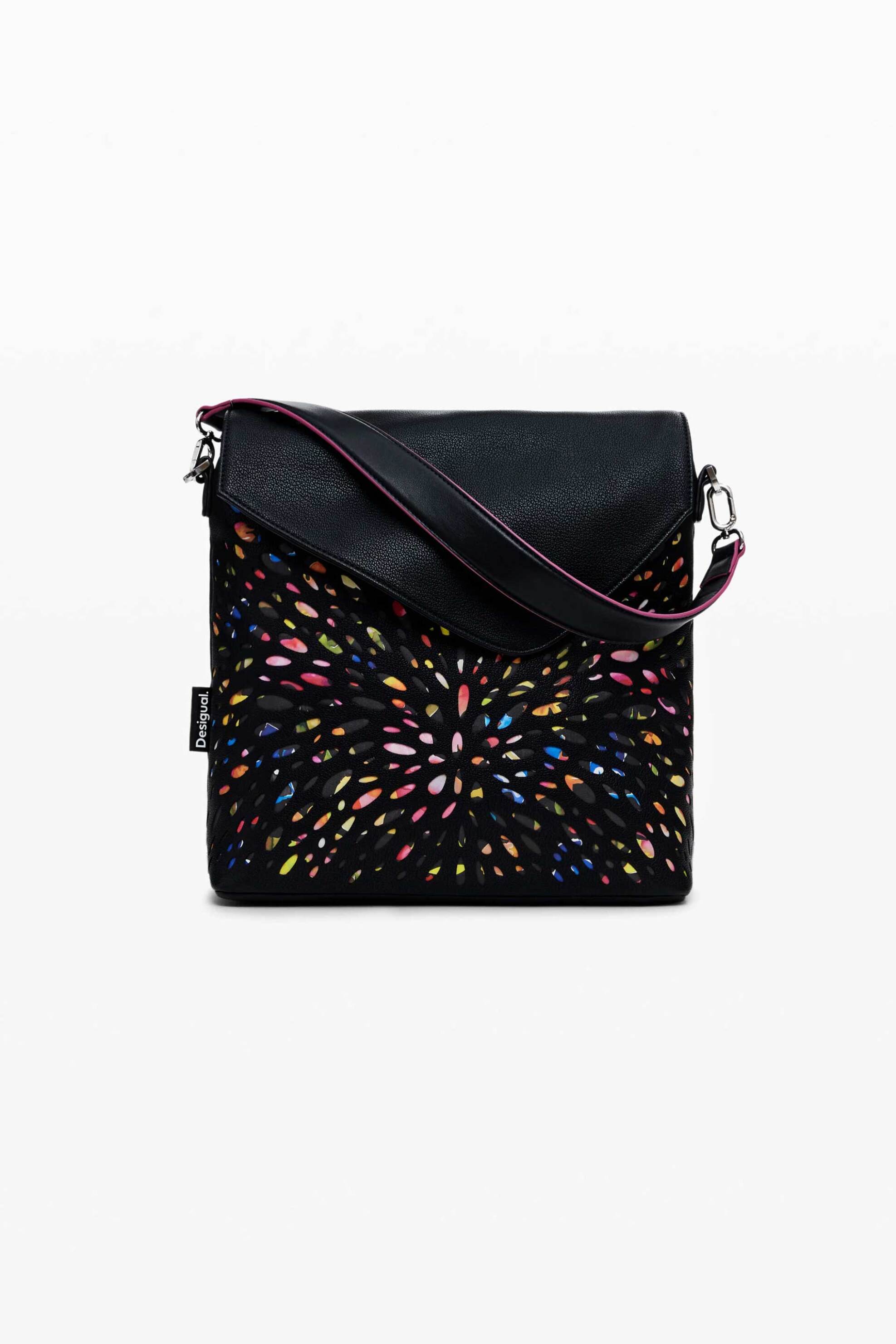 DESIGUAL Desigual γυναικείο backpack "Blackwell Jersey" - 24WAKP13 Μαύρο