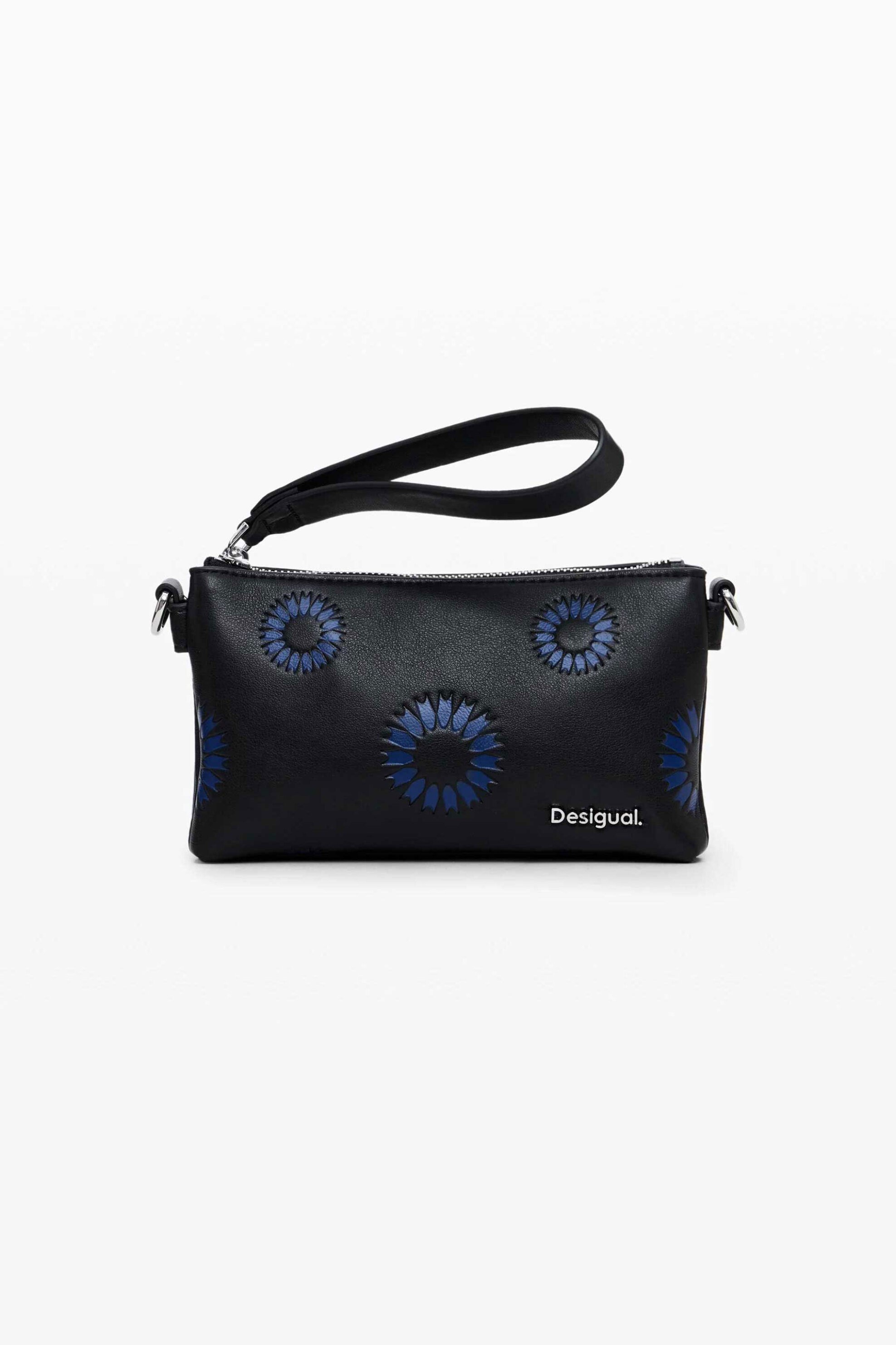 DESIGUAL Desigual γυναικεία τσάντα crossbody "Avalon Dortmund Baby" - 24WAYP19 Μαύρο