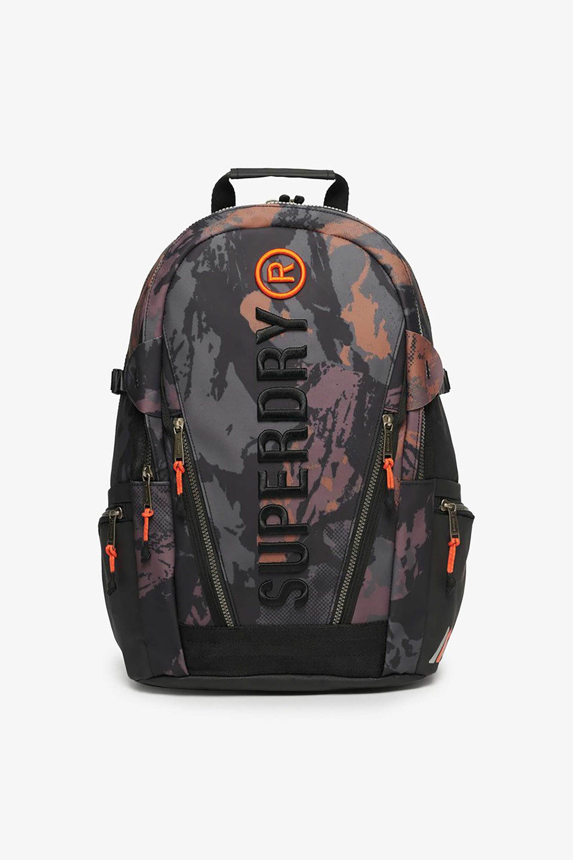 SUPERDRY Superdry γυναικείο backpack με ανάγλυφο κεντημένο λογότυπο - W9110391A Ανθρακί