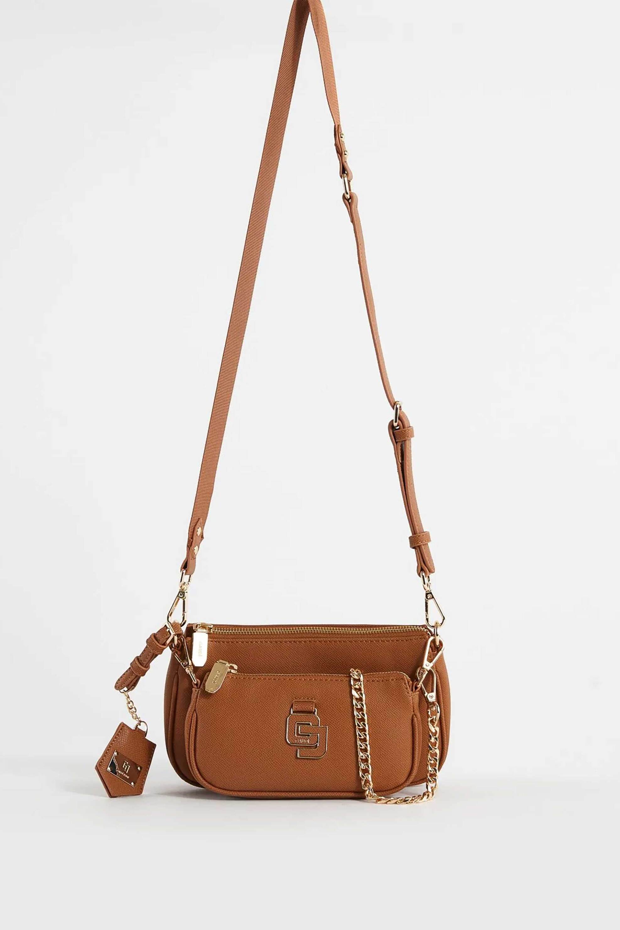 GAUDÍ Gaudi γυναικεία τσάντα crossbody με πορτοφόλι - V4AI-11894 Ταμπά 2025