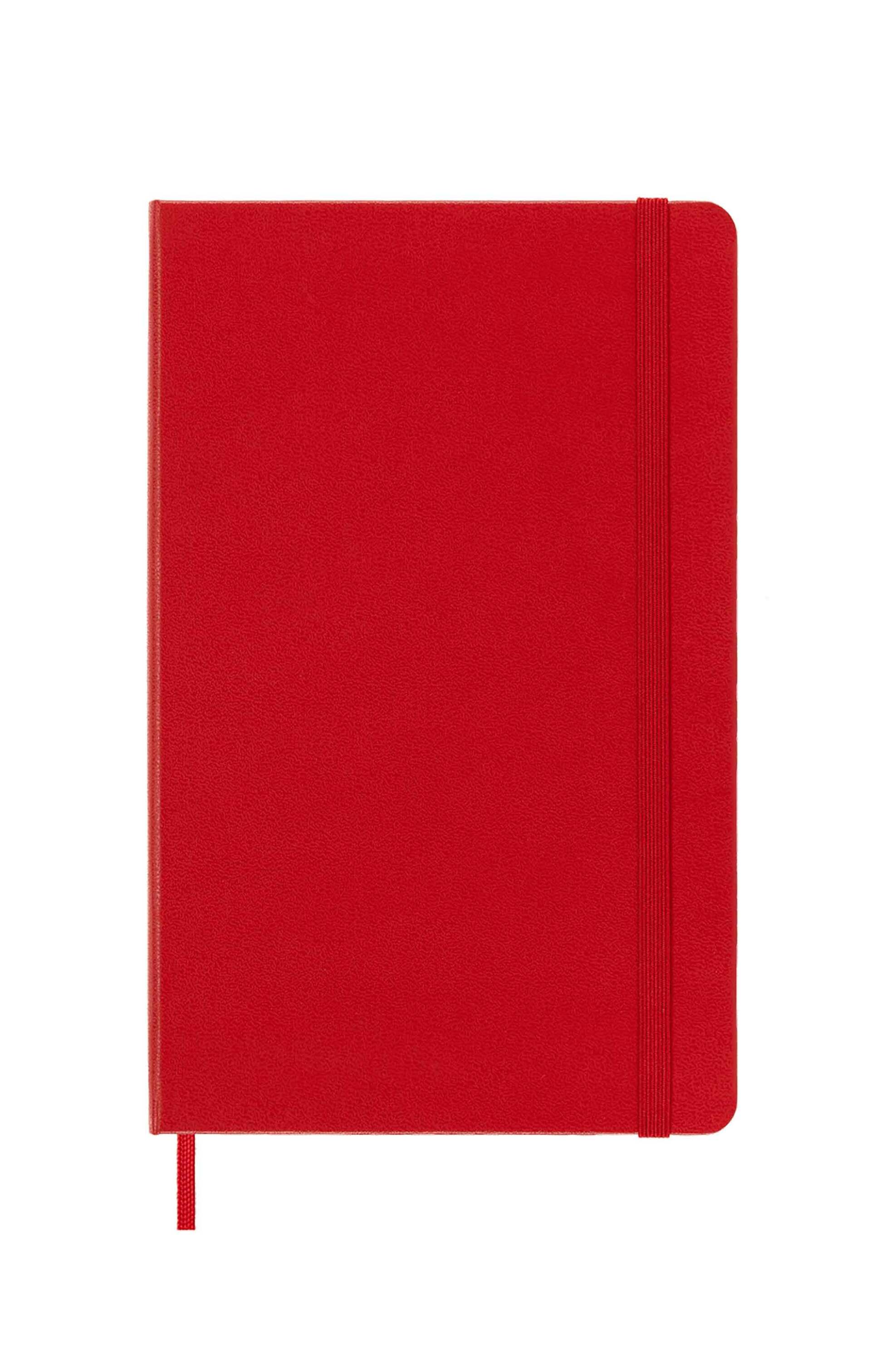 MOLESKINE Moleskine σημειωματάριο μονόχρωμο "Classic Notebook Squared Large" Κόκκινο - QP061R