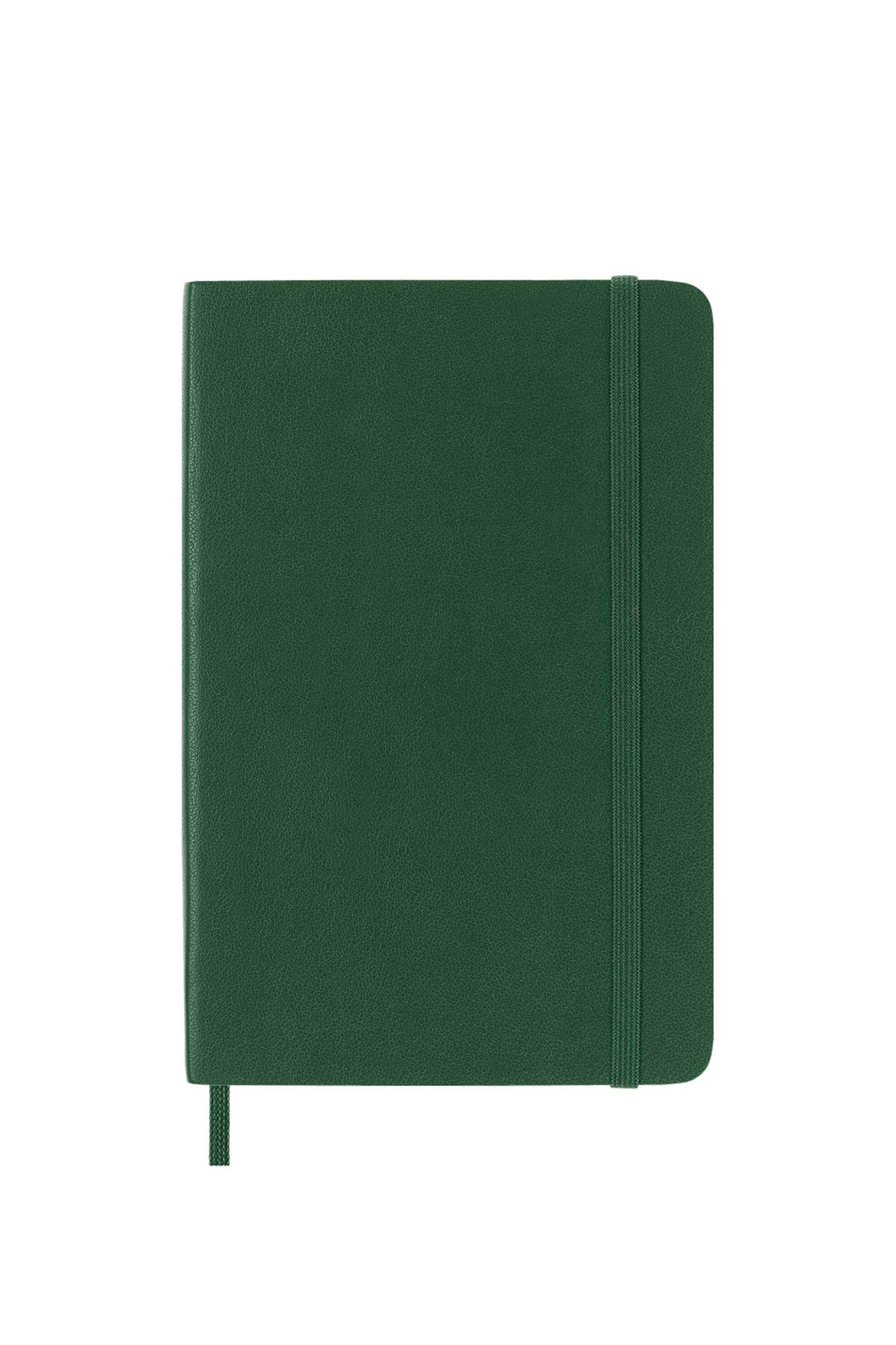 MOLESKINE Moleskine σημειωματάριο μονόχρωμο "Classic Notebook Ruled Pocket" Πράσινο - QP611K15