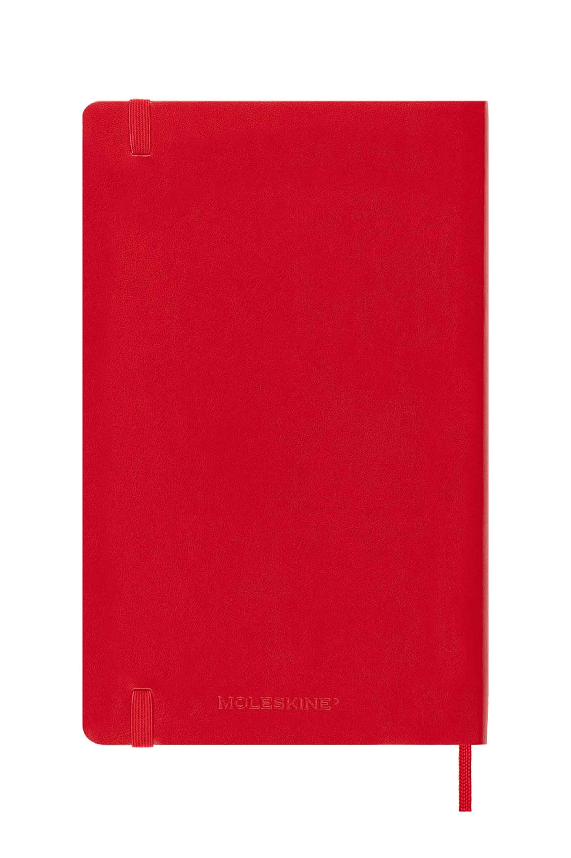 Moleskine ημερολόγιο μονόχρωμο "Classic Planner 2023/2024 Weekly Notebook Large" Κόκκινο - DSF218WN3Y24 φωτογραφία