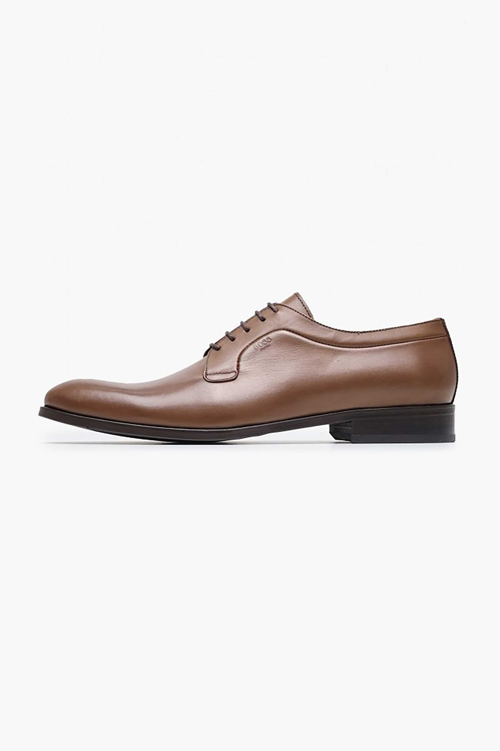 BOSS SHOES Boss Shoes ανδρικά δερμάτινα oxford - A7521 Καφέ