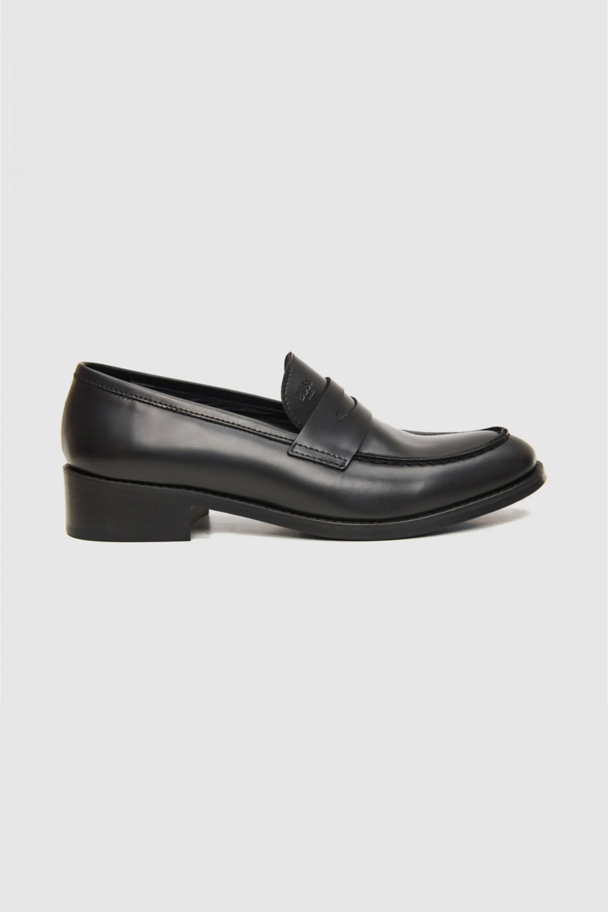  Boss Shoes γυναικεία δερμάτινα loafers - AW7578 Μαύρο 2025