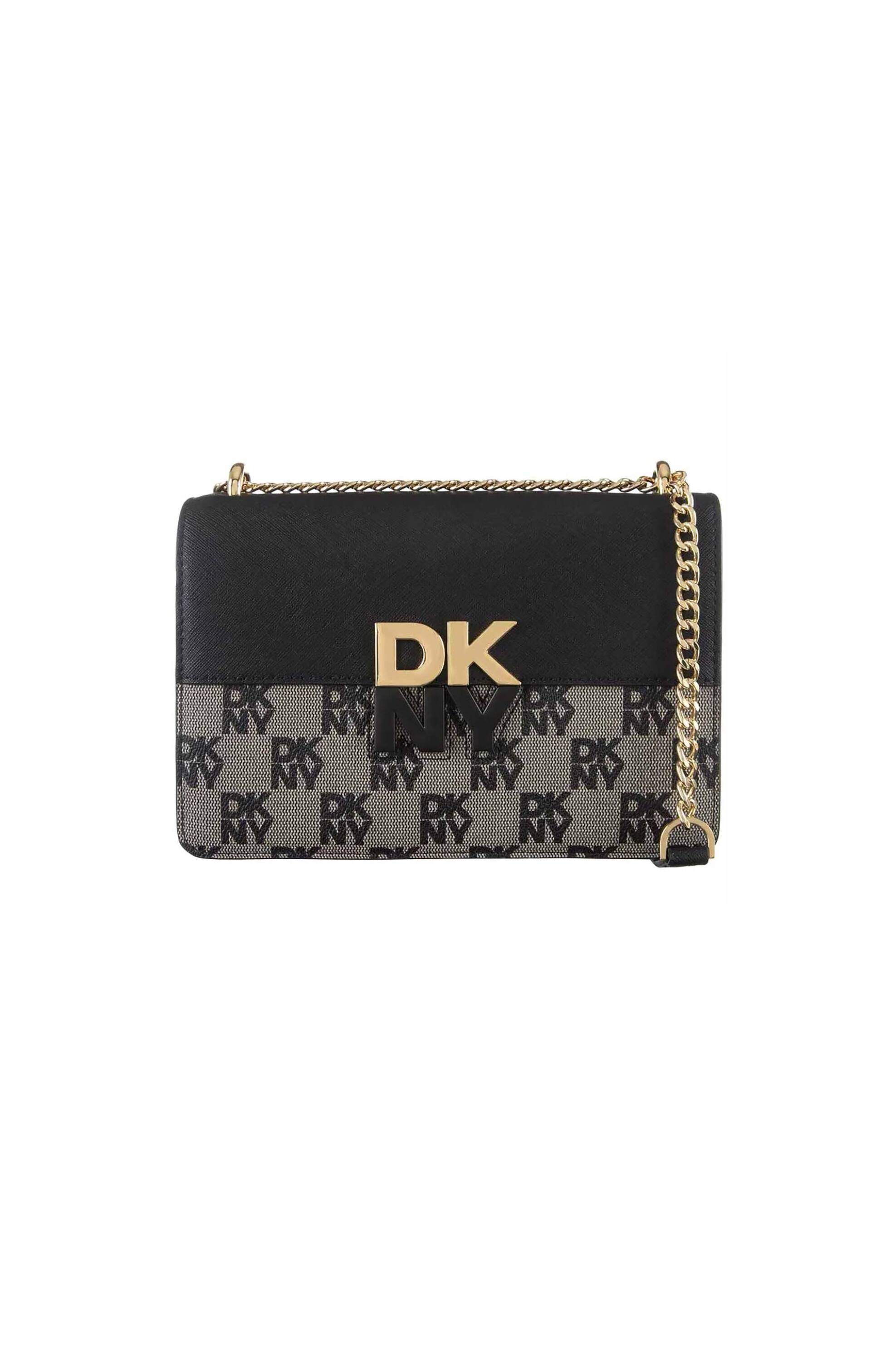  DKNY γυναικείο mini bag με all-over monogram 